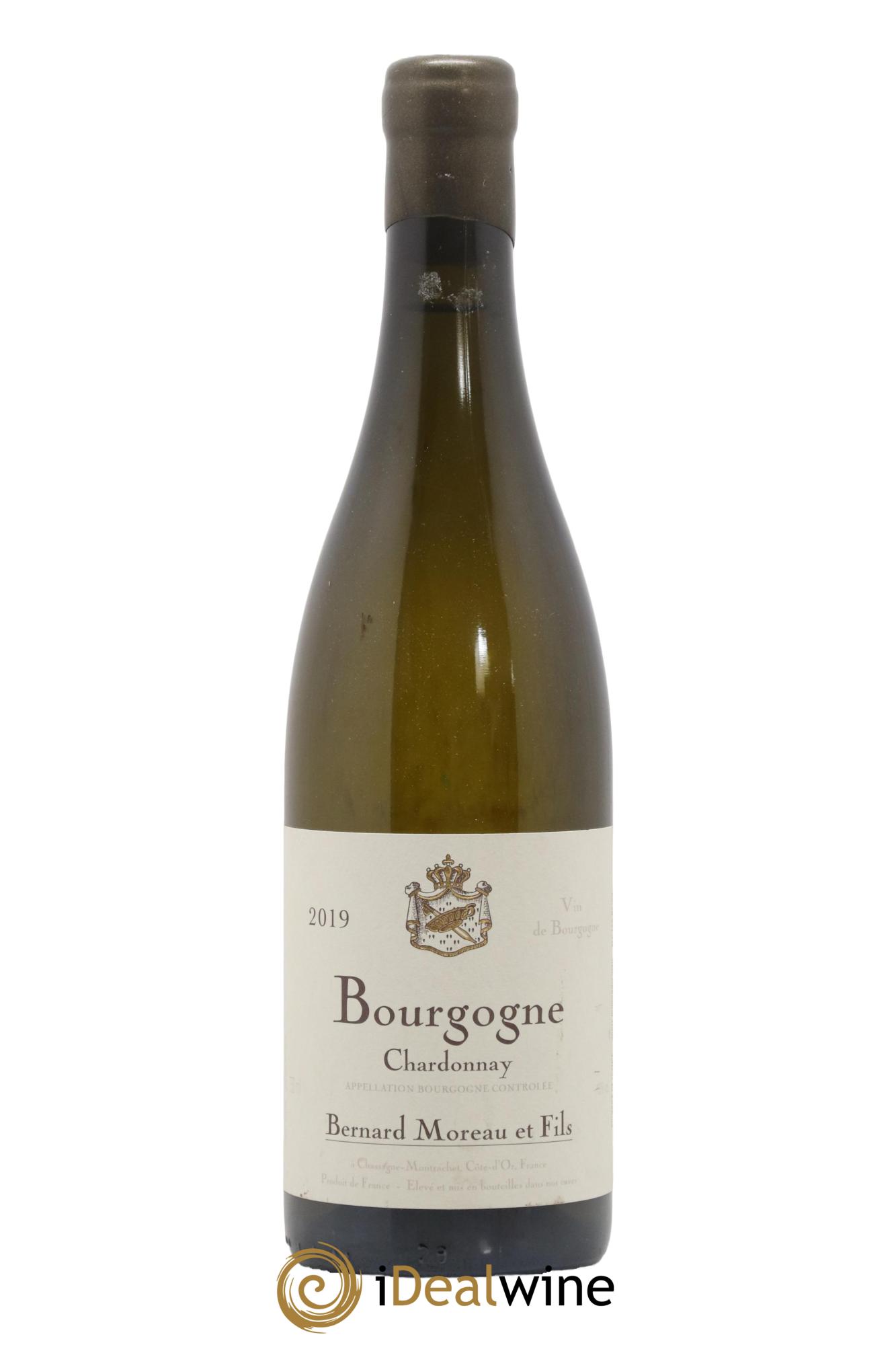 Bourgogne Domaine Bernard Moreau 2019 - Lot de 1 bouteille - 0