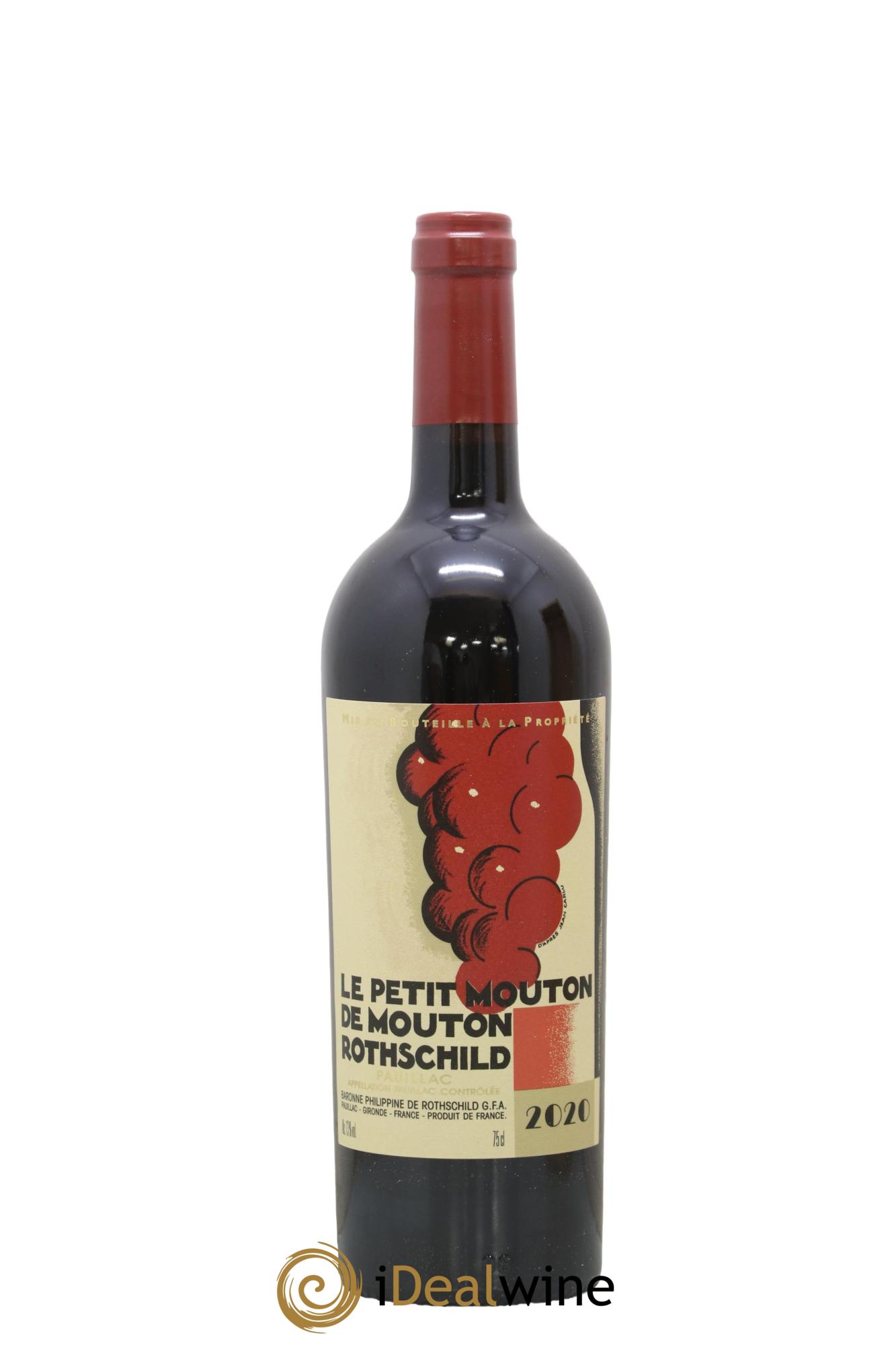 Petit Mouton Second Vin 2020 - Lot of 1 bottle - 1