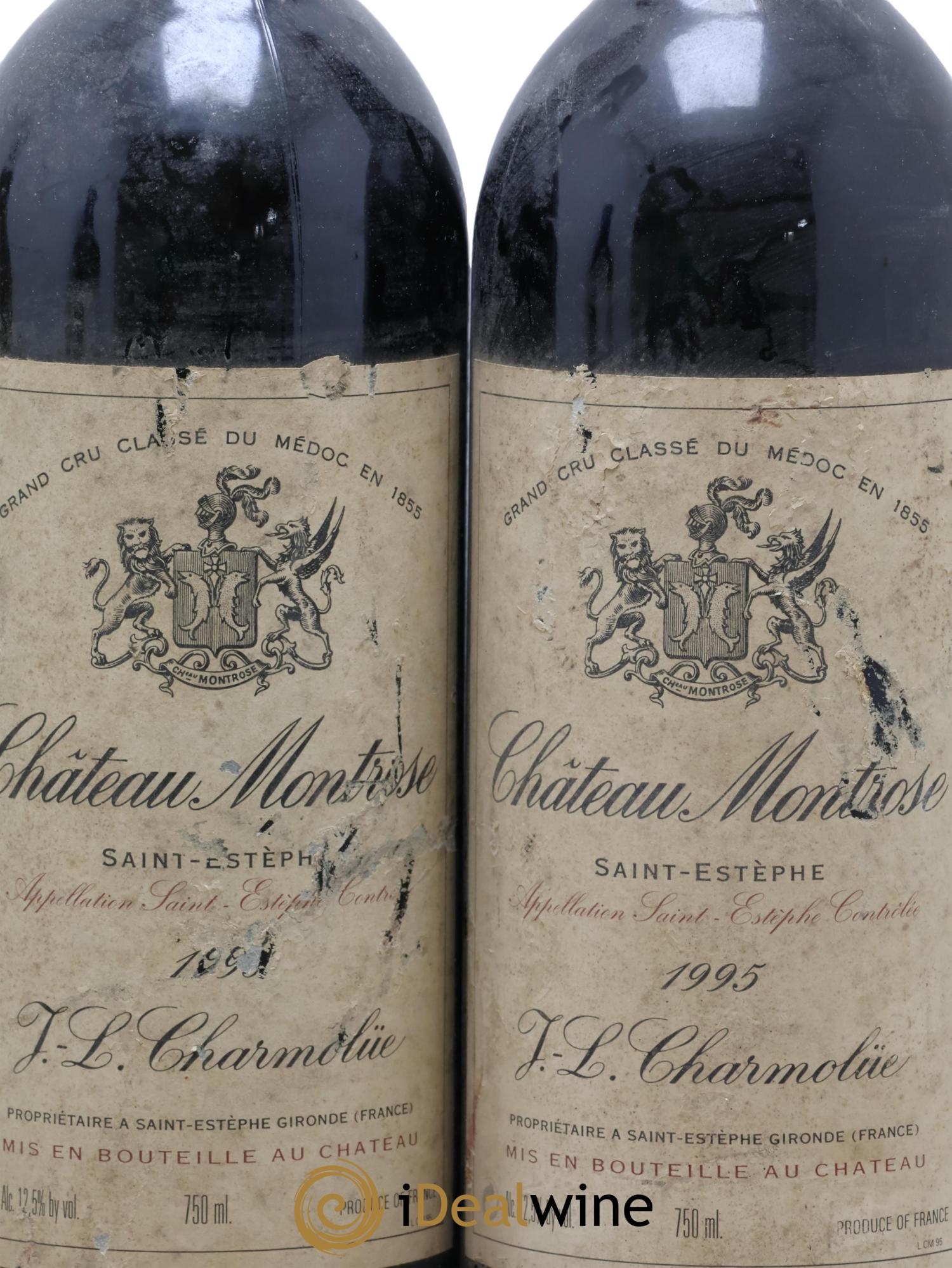 Château Montrose 2ème Grand Cru Classé 1995 - Lot of 2 bottles - 1