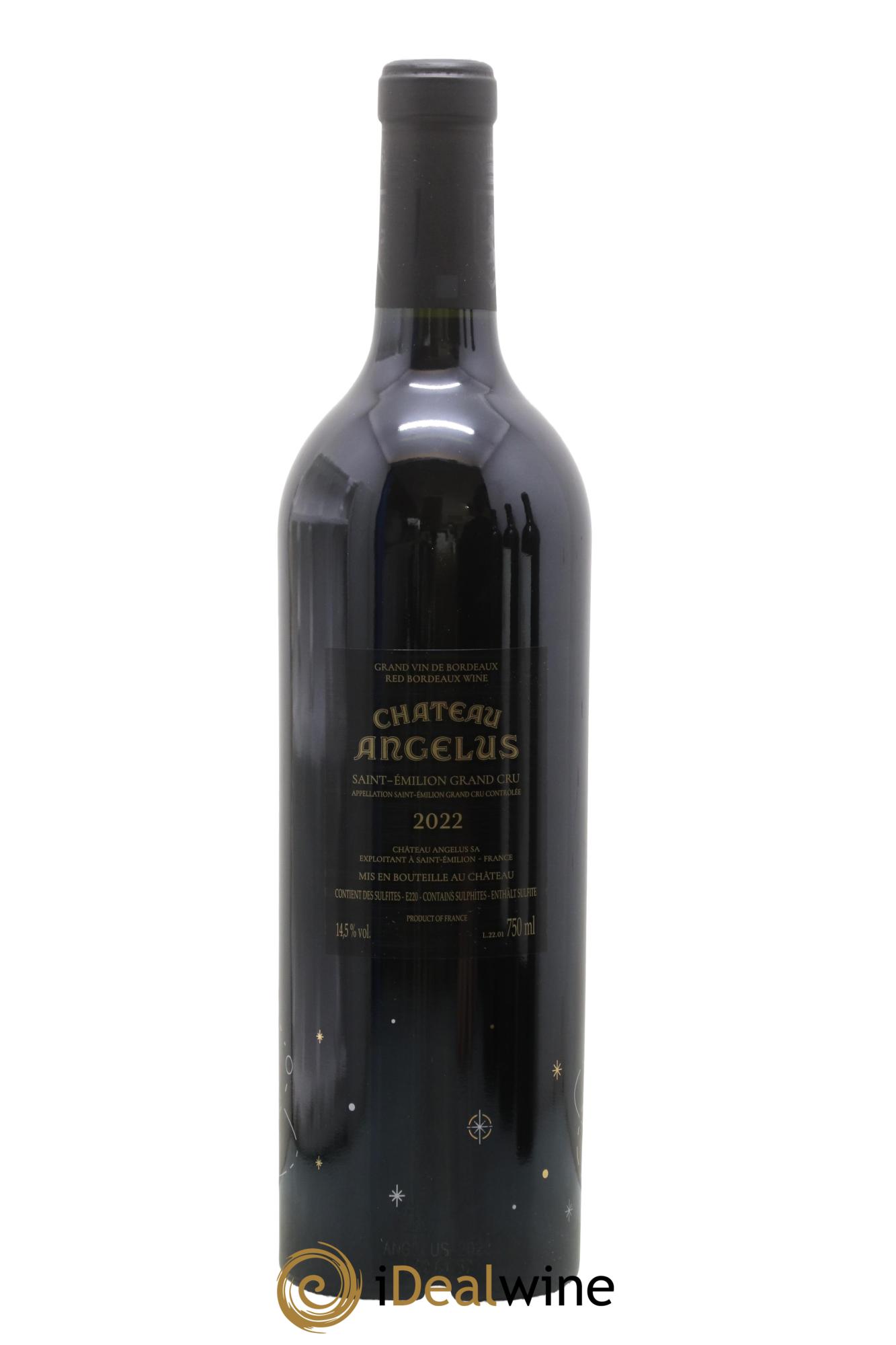 Château Angélus 1er Grand Cru Classé A 2022 - Lot de 1 bouteille - 1