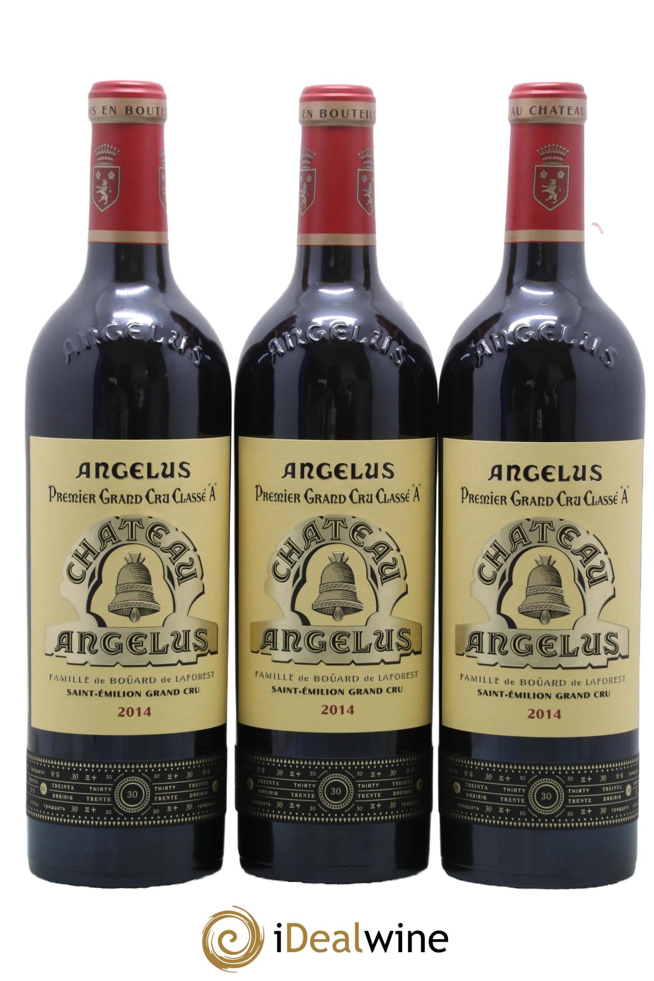 Château Angélus 1er Grand Cru Classé A 2014 - Lot of 6 bottles - 1