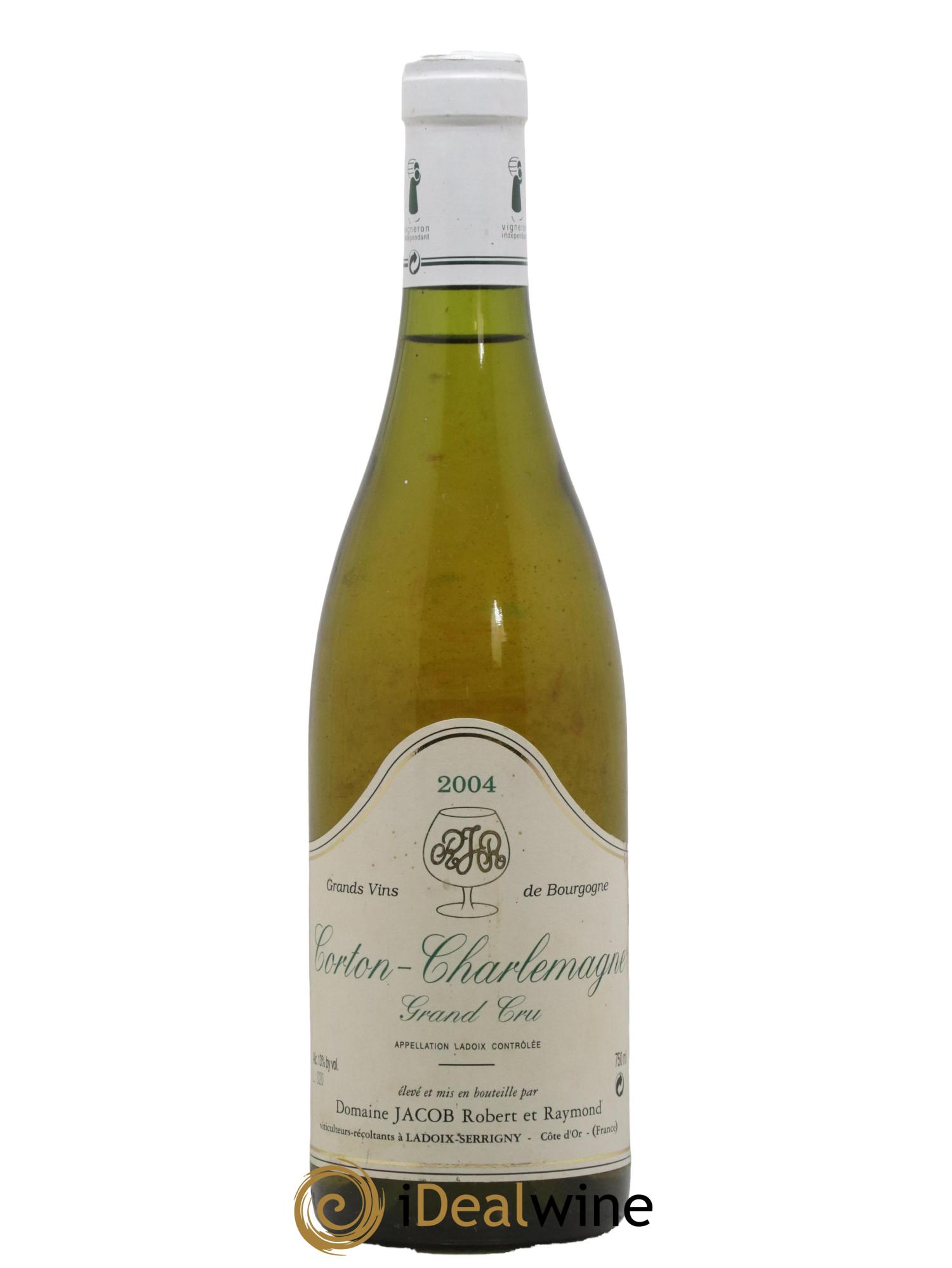 Corton-Charlemagne Grand Cru Jacob (Domaine) 2004 - Posten von 1 Flasche - 0