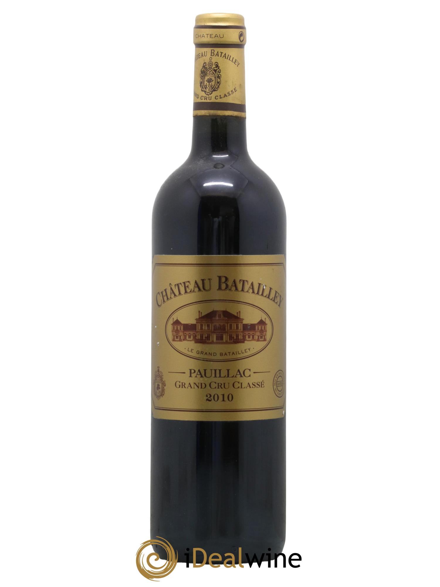 Château Batailley 5ème Grand Cru Classé 2010 - Lot de 1 bouteille - 0