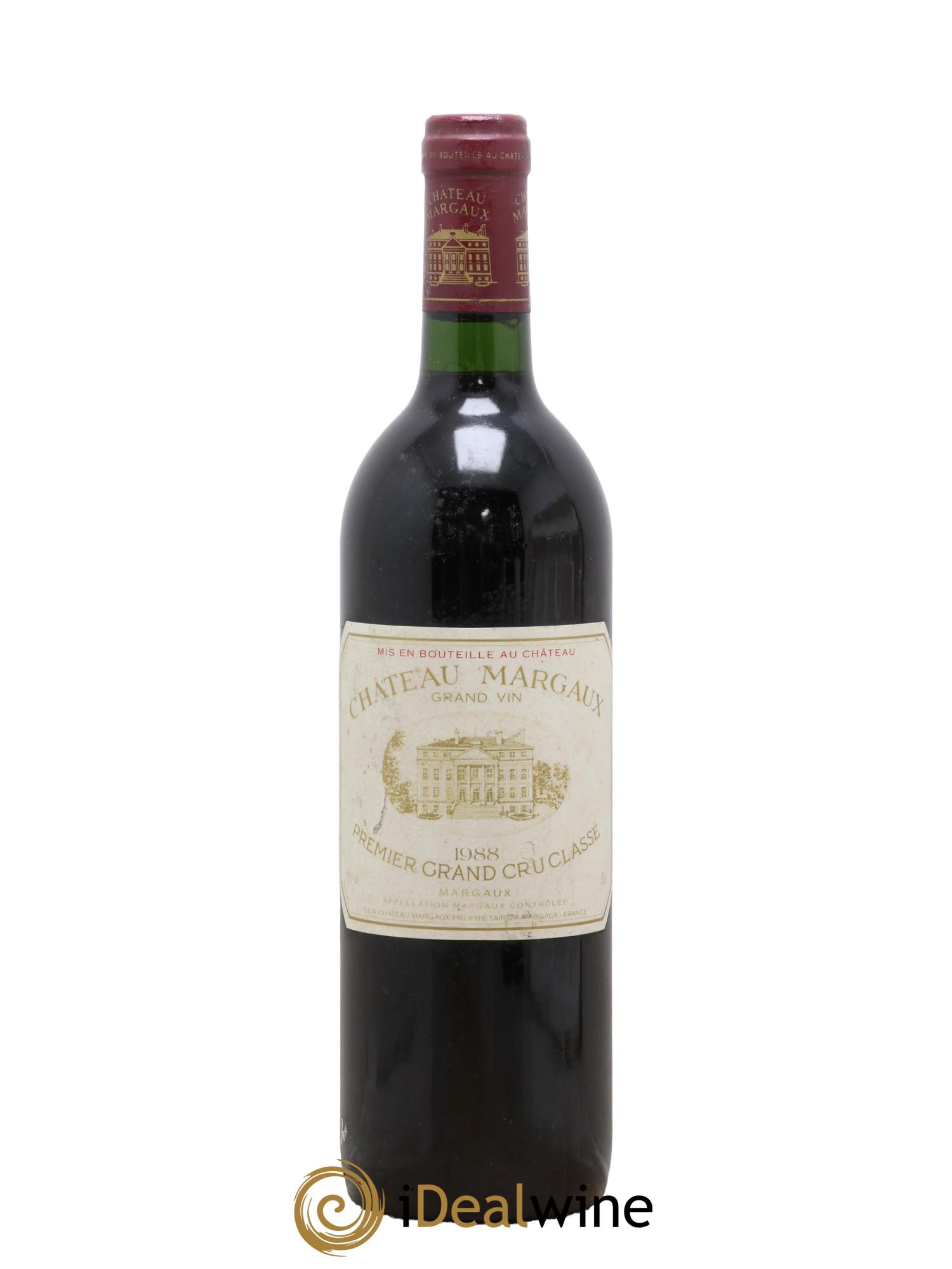 Château Margaux 1er Grand Cru Classé 1988 - Lot of 1 bottle - 0