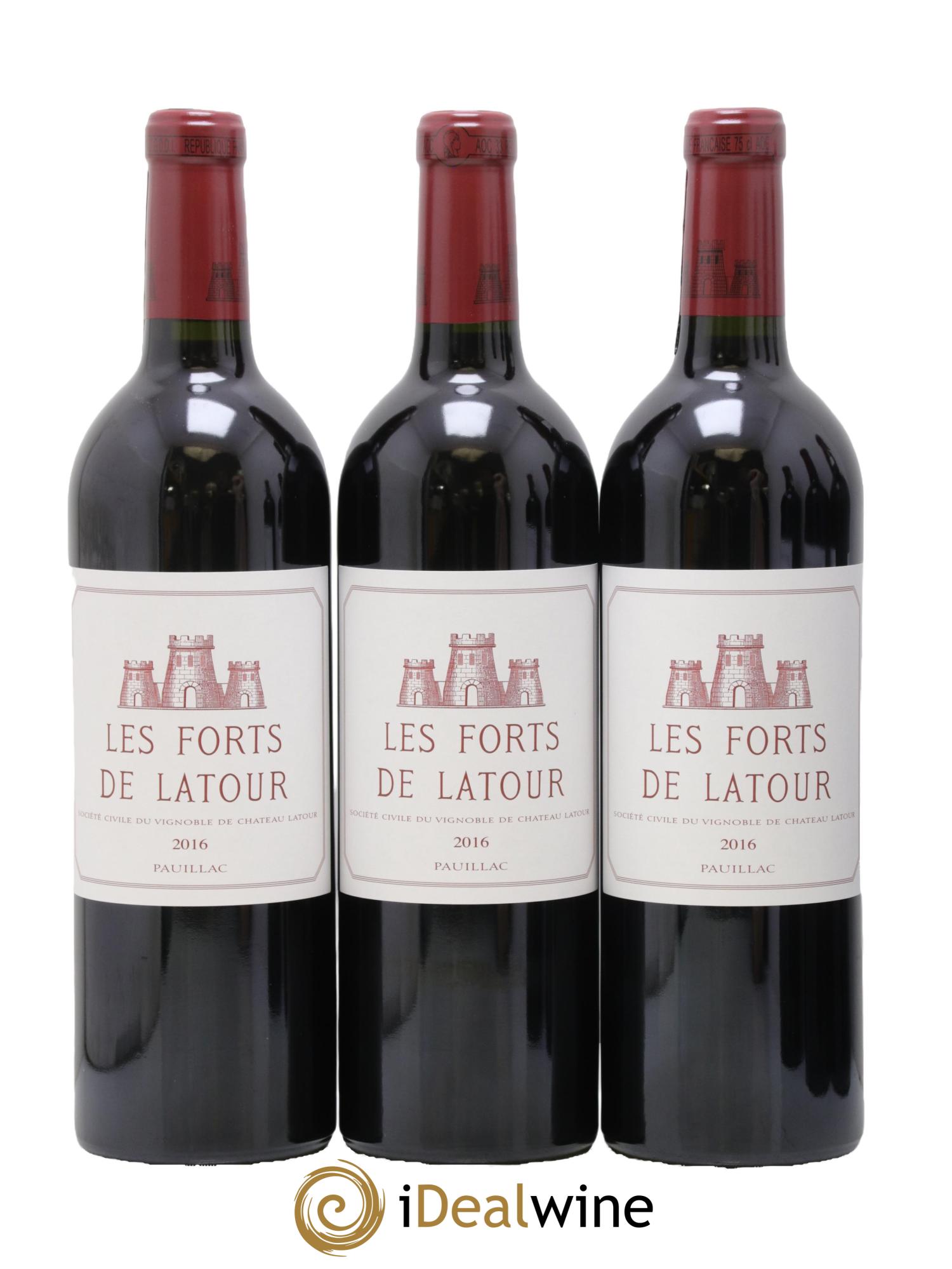 Les Forts de Latour Second Vin 2016 - Posten von 6 Flaschen - 2