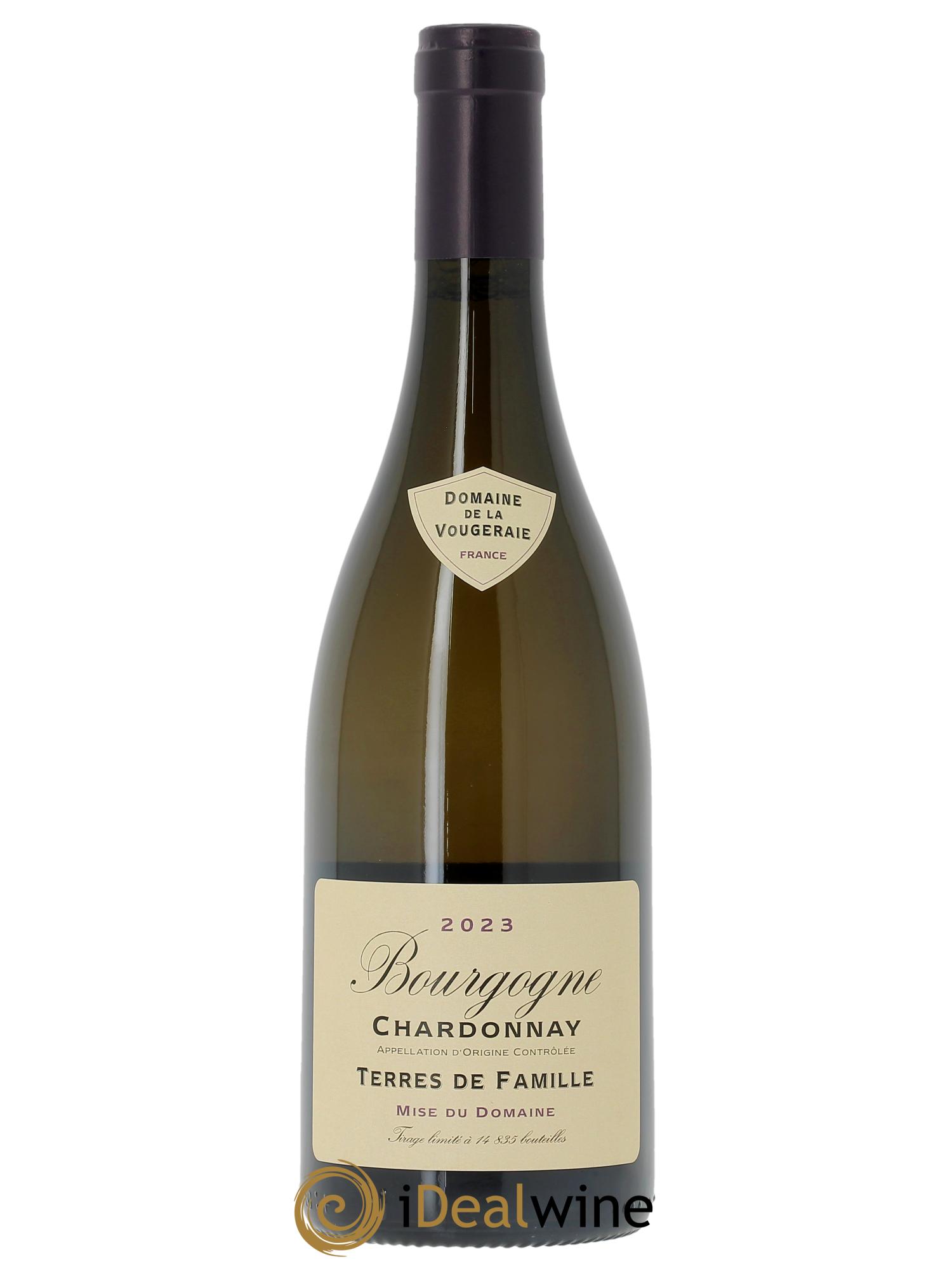 Bourgogne Chardonnay Terres de Famille La Vougeraie 2023 - Lot of 1 bottle - 0