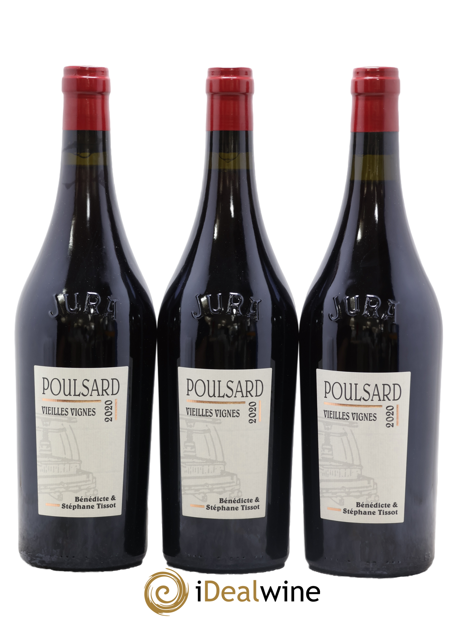 Arbois Poulsard Vieilles Vignes Bénédicte et Stéphane Tissot 2020 - Lot de 3 bouteilles - 0