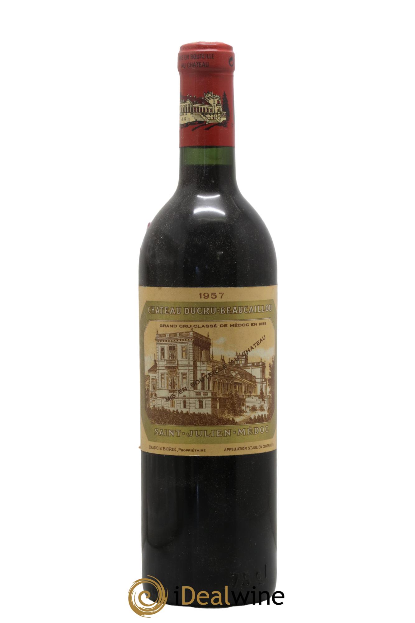 Château Ducru Beaucaillou 2ème Grand Cru Classé 1957 - Lot de 1 bouteille - 0