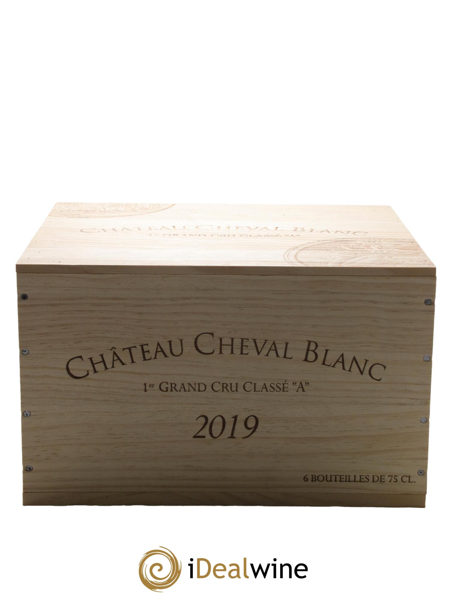 Château Cheval Blanc 1er Grand Cru Classé A 2019 - Posten von 6 Flaschen - 6