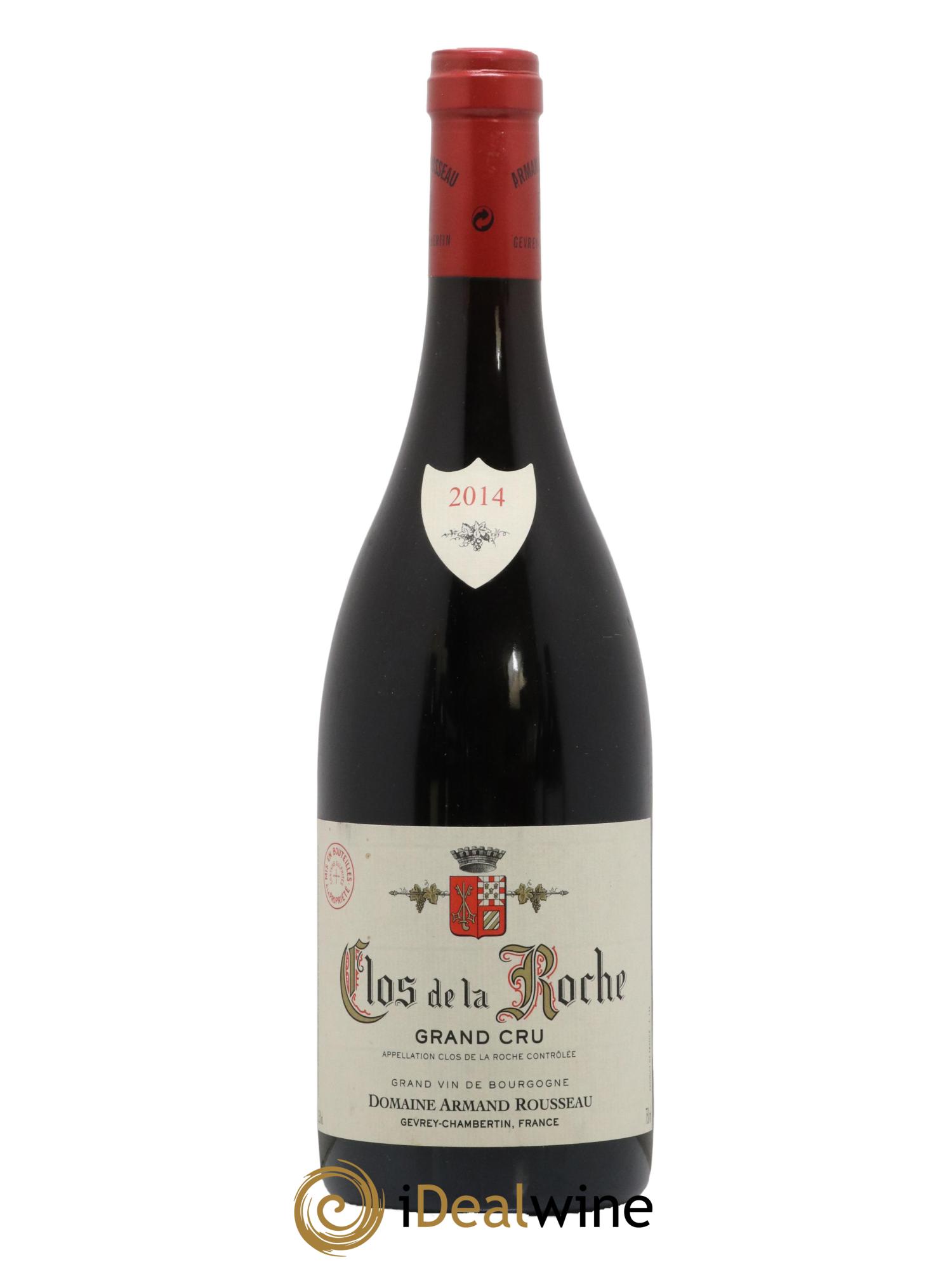 Clos de la Roche Grand Cru Armand Rousseau (Domaine) 2014 - Lot de 1 bouteille - 0