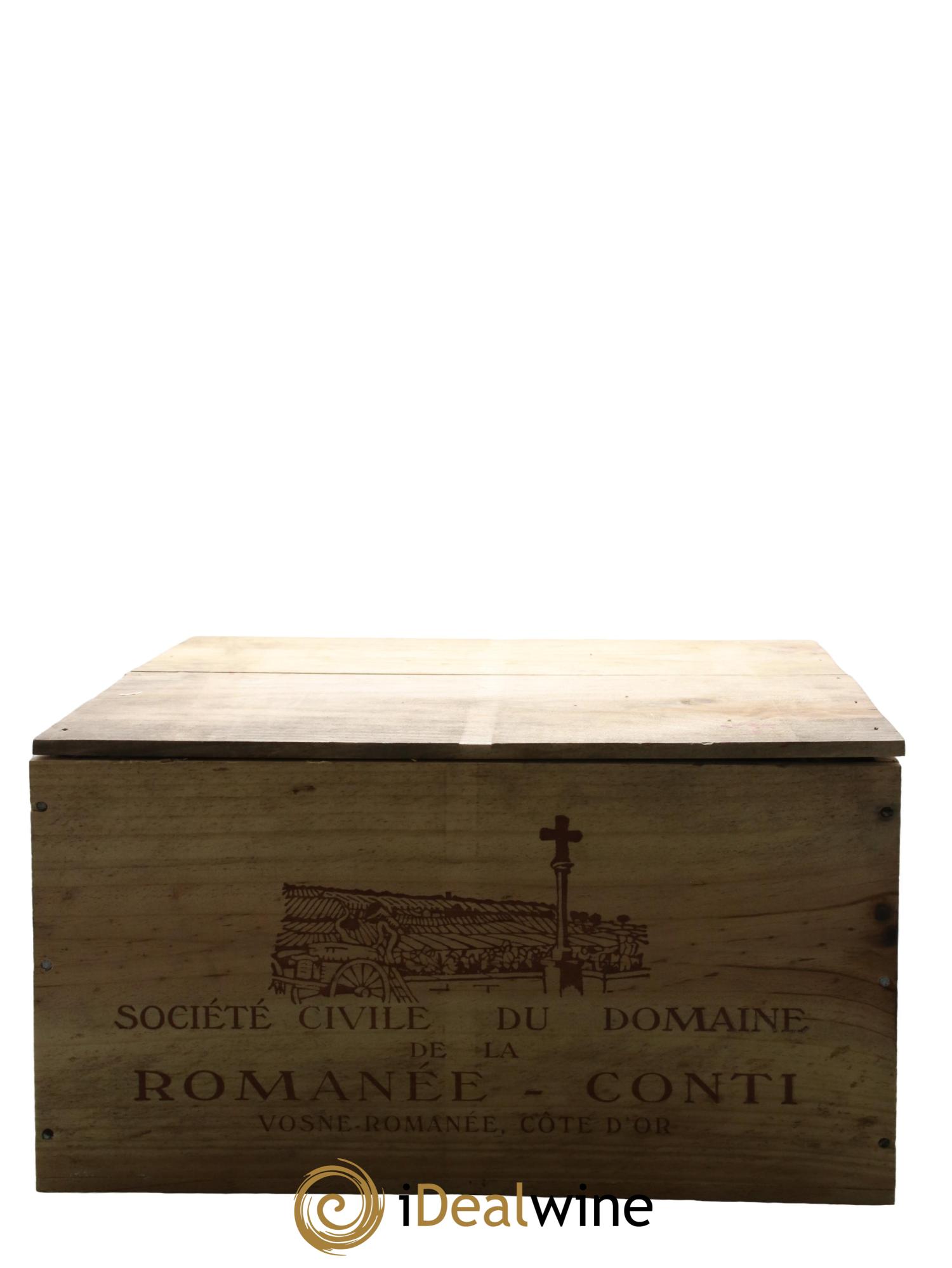 Assortiment 2011 du Domaine de la Romanée-Conti Domaine de la Romanée-Conti 3 La Tache, 2 Richebourg, 1 Romanee Conti, 2 Romanee Saint Vivant, 2 Echezeaux, 2 Grands Echezeaux 2011 - Lot of 12 bottles - 12