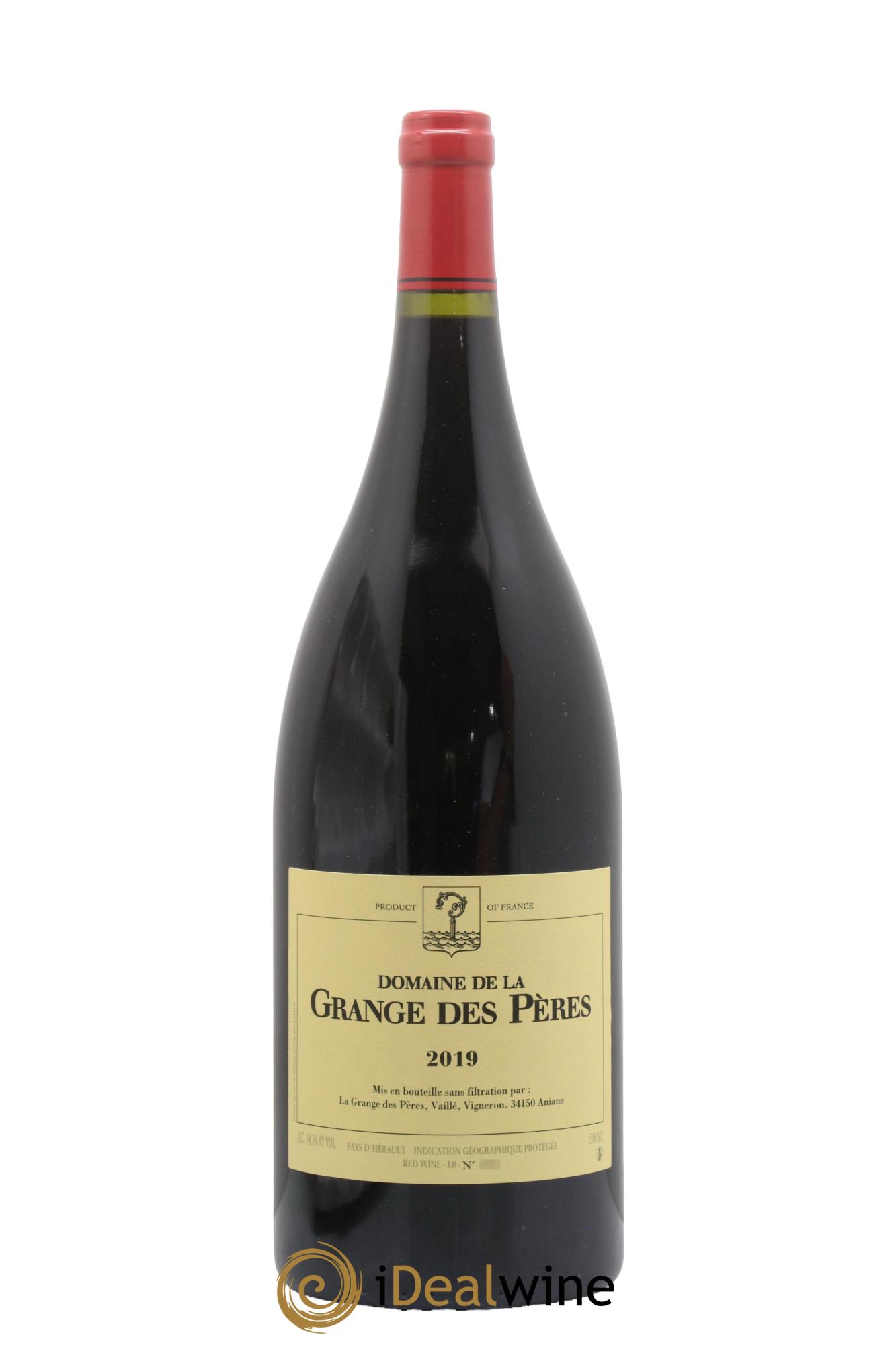 Pays d'Hérault Grange des Pères Laurent Vaillé 2019 - Lot de 1 magnum - 0