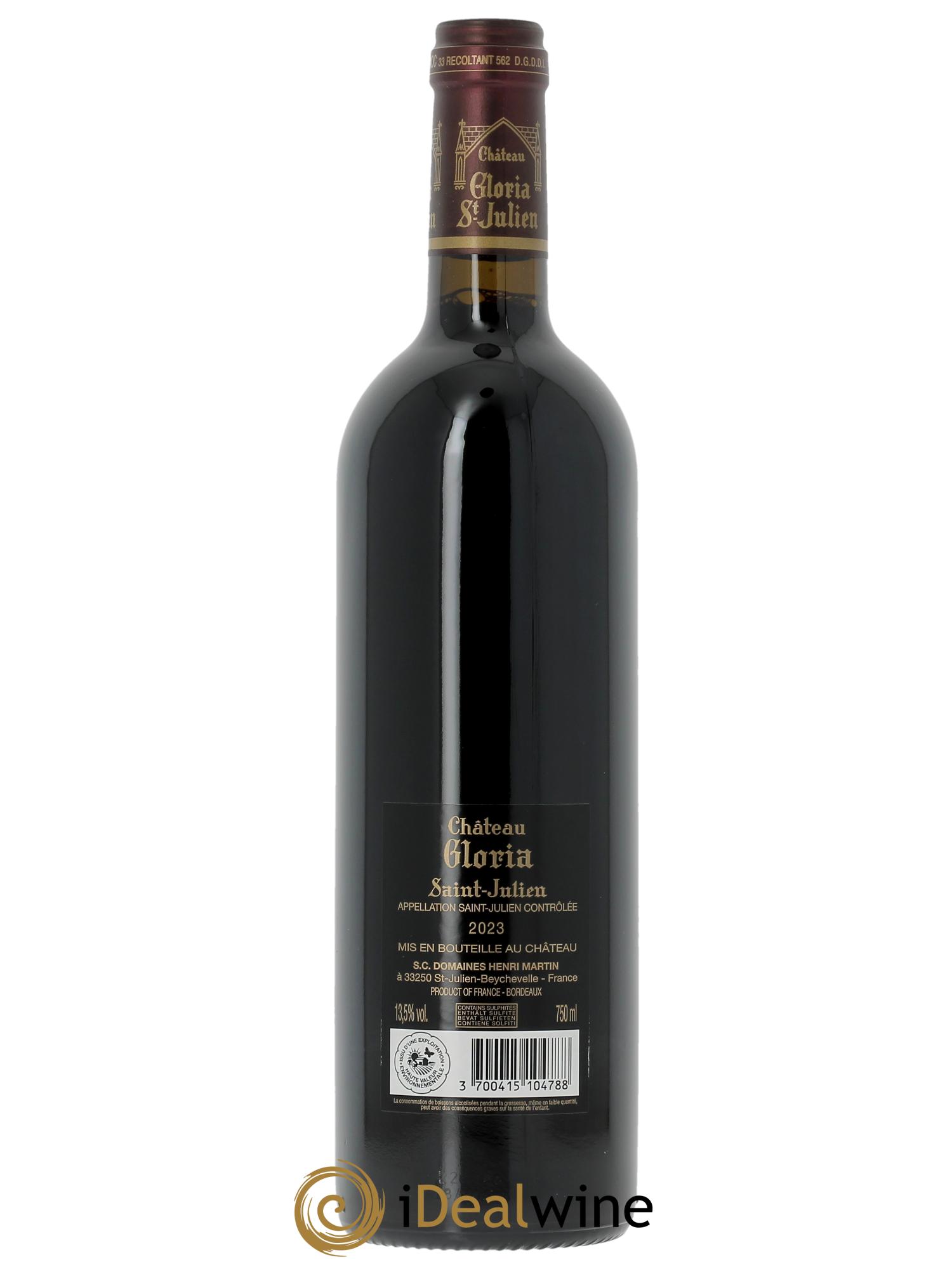 Château Gloria  2023 - Lot de 1 bouteille - 1