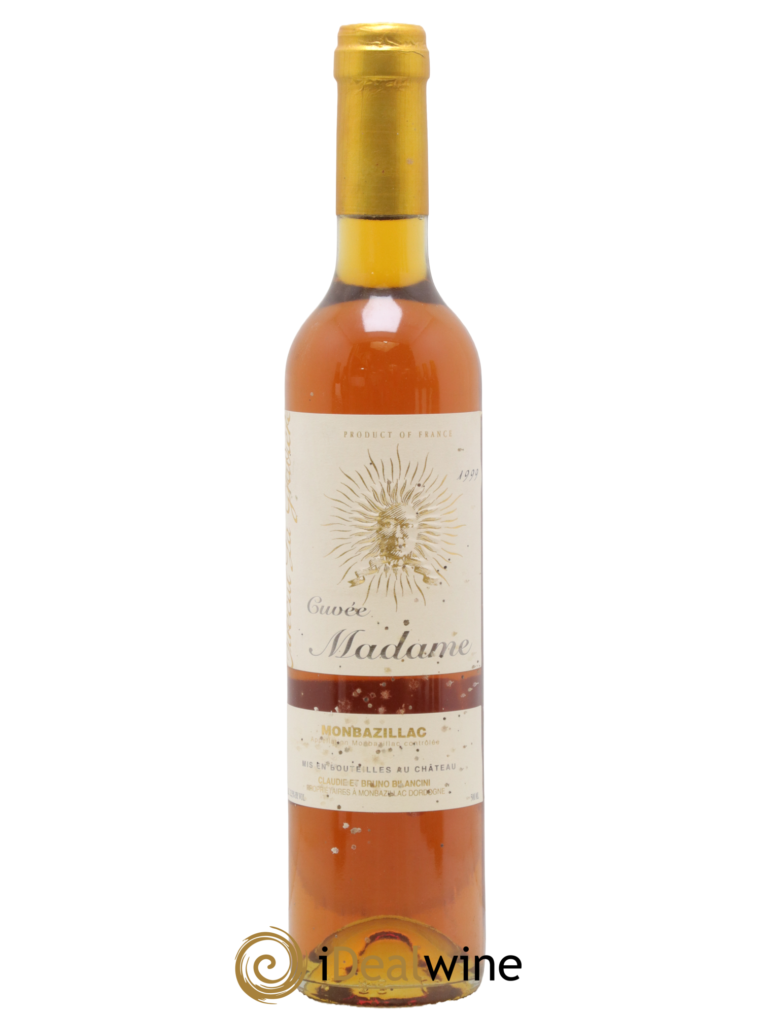 Monbazillac Château Tirecul La Gravière Cuvée Madame Bruno et Claudie Bilancini 1999 - Lot of 1 500ml format - 0