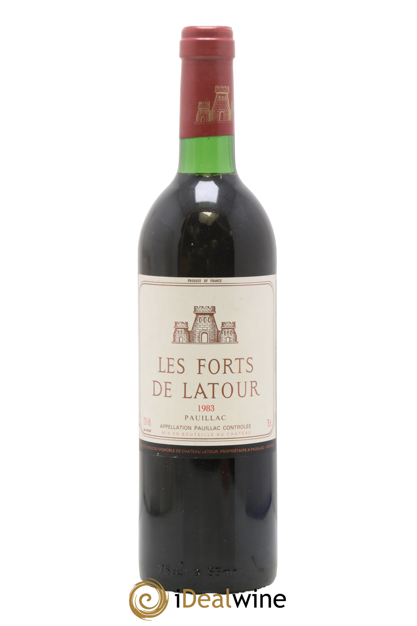 Les Forts de Latour Second Vin 1983 - Lot de 1 bouteille - 0