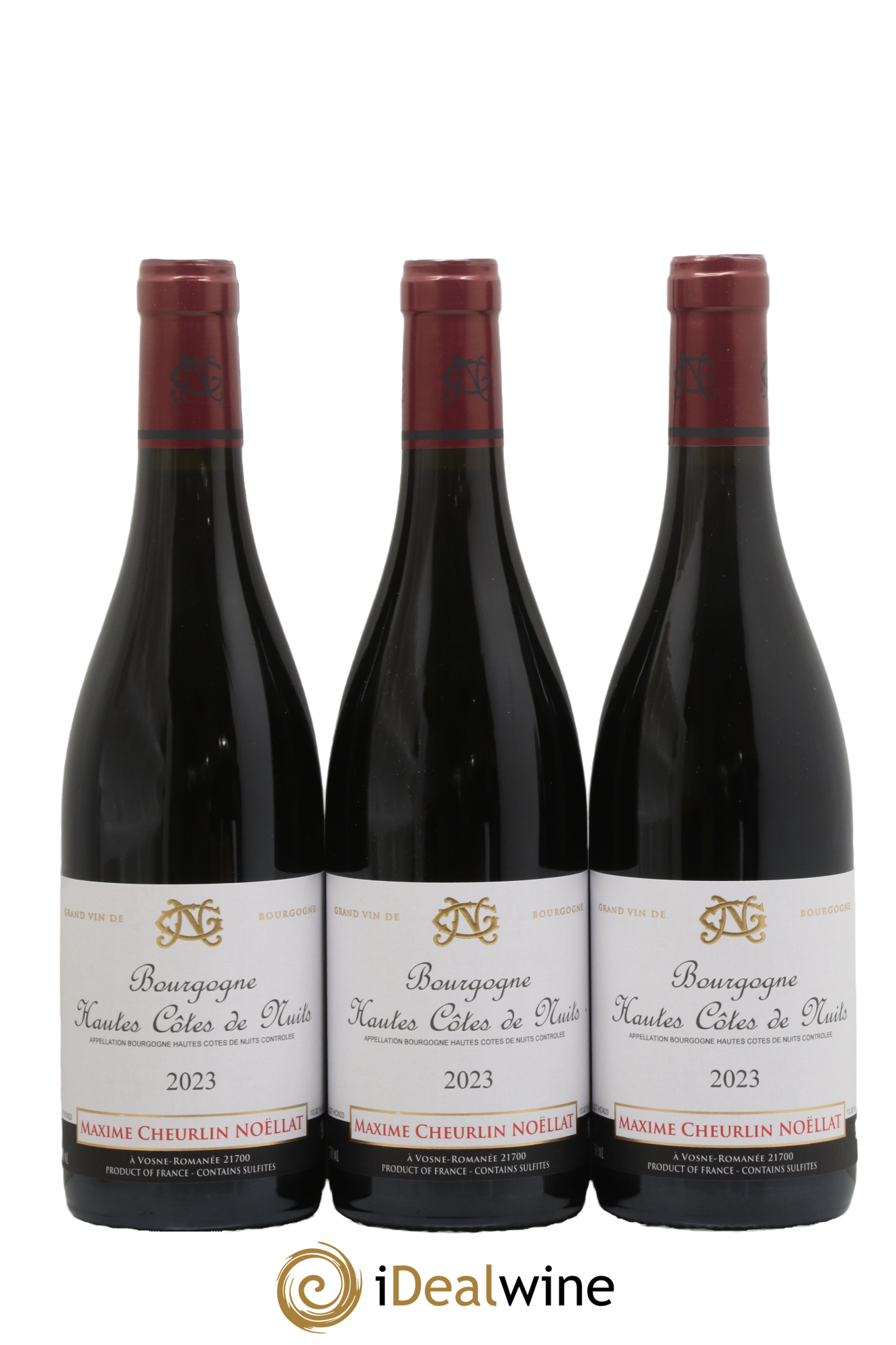 Hautes-Côtes de Nuits Maxime Cheurlin Noëllat 2023 - Lotto di 3 bottiglie - 0