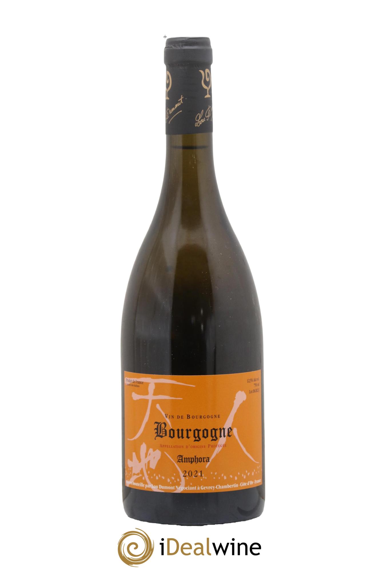 Bourgogne Amphora Lou Dumont 2021 - Lot de 1 bouteille - 0