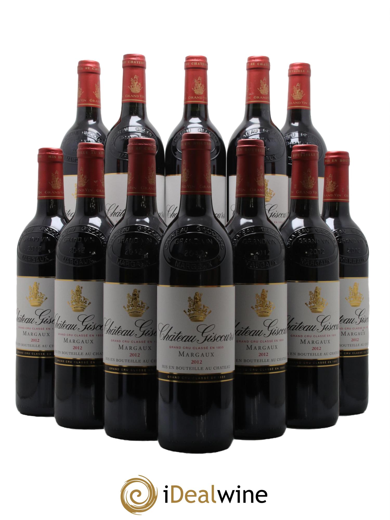 Château Giscours 3ème Grand Cru Classé 2012 - Lot de 12 bouteilles - 0