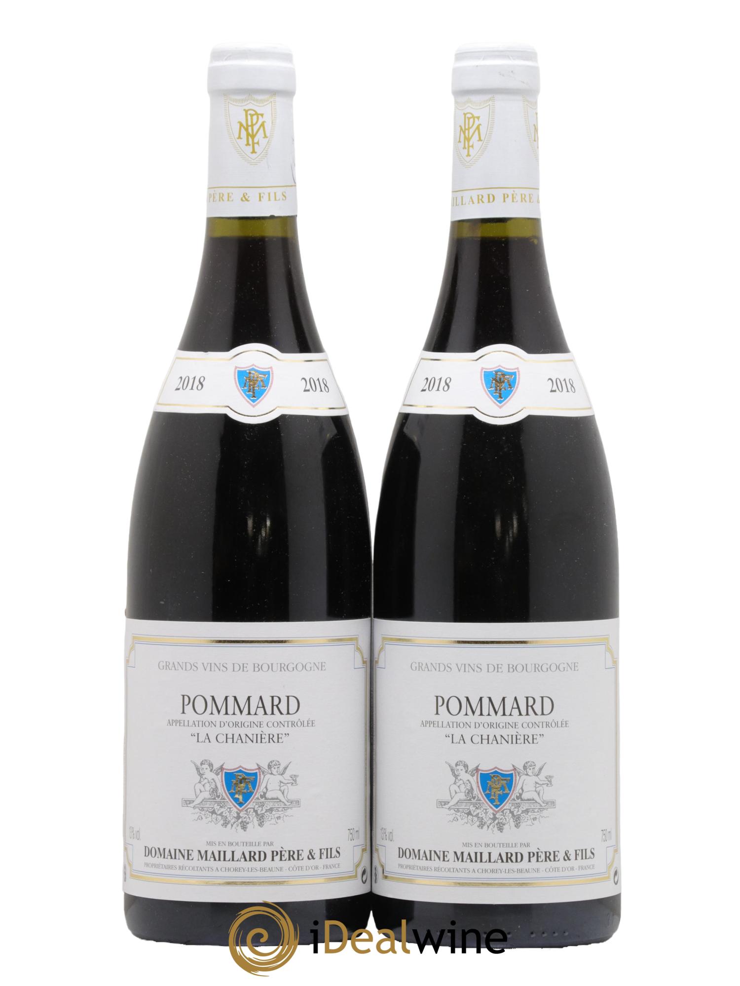 Pommard La Chanière Maillard et Fils (Domaine) 2018 - Lot de 2 bouteilles - 0