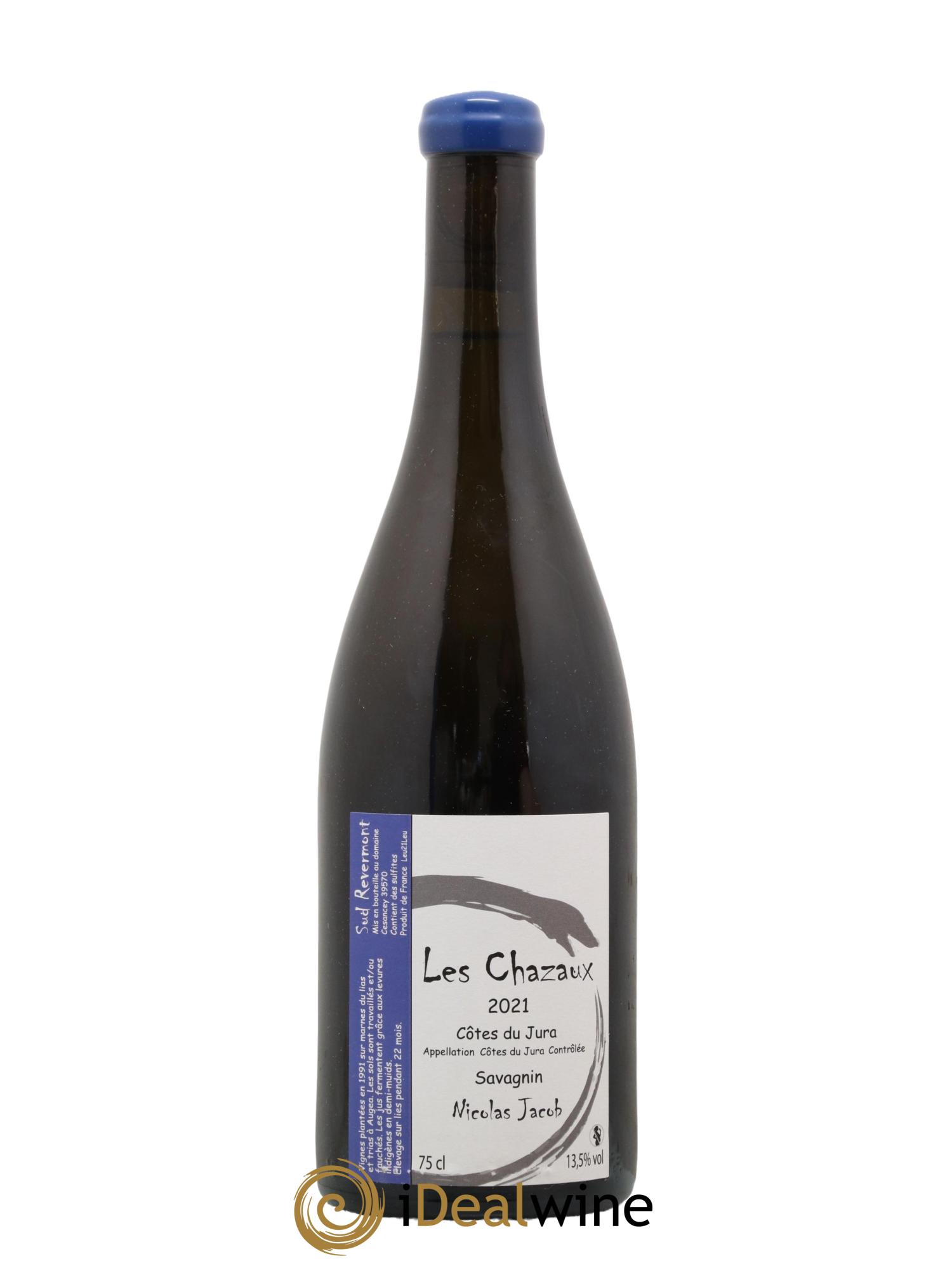 Côtes du Jura Savagnin Les Chazaux Nicolas Jacob 2021 - Lot de 1 bouteille - 0