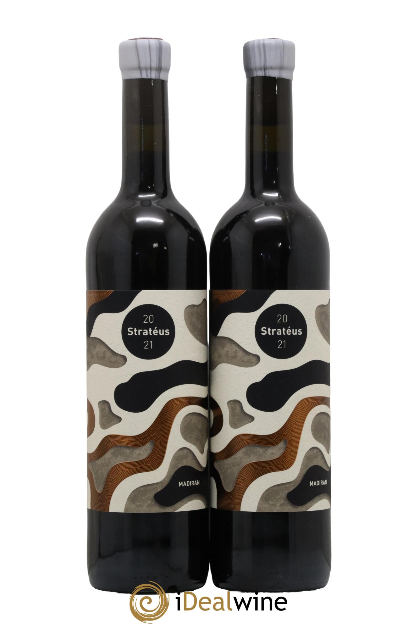 Madiran Strateus Simon Ribert 2021 - Lot of 2 bottles - 0