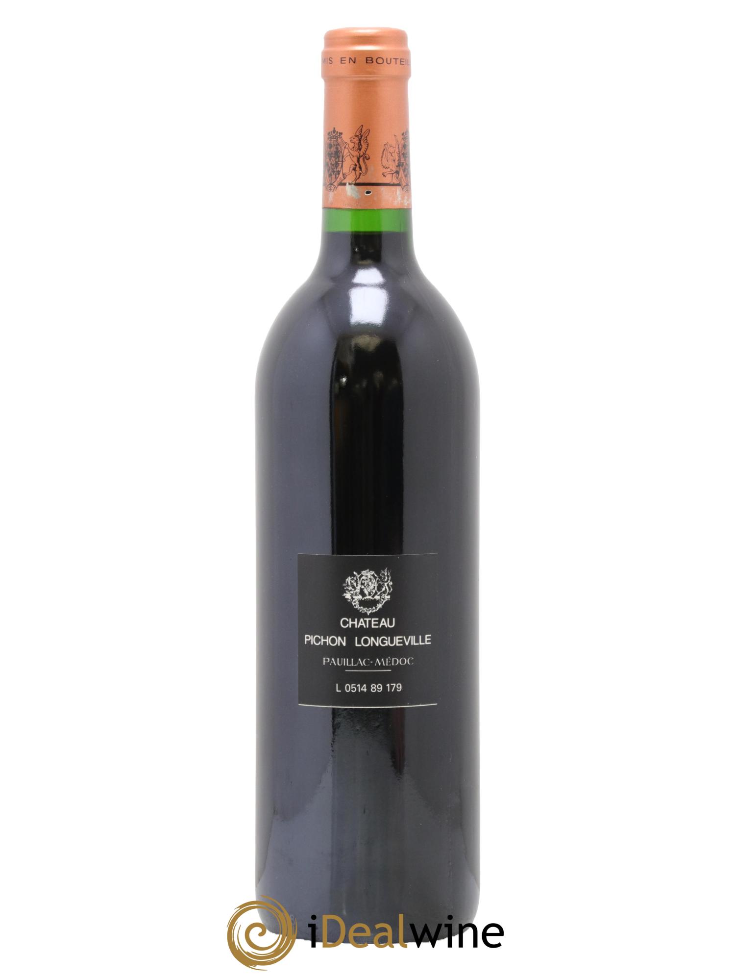 Pichon Longueville Baron 2ème Grand Cru Classé 1989 - Lotto di 1 bottiglia - 1