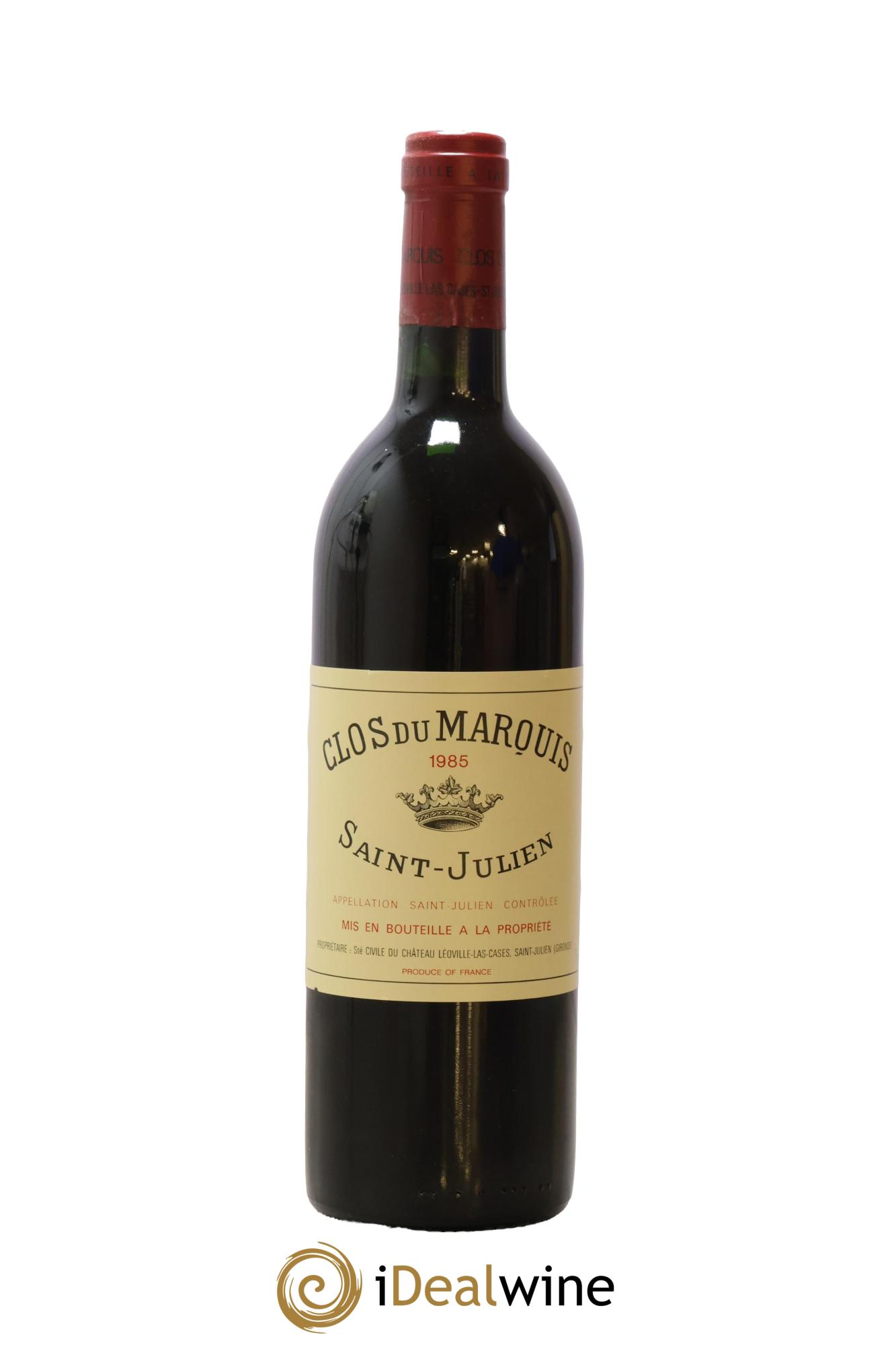 Clos du Marquis 1985 - Lot de 1 bouteille - 0