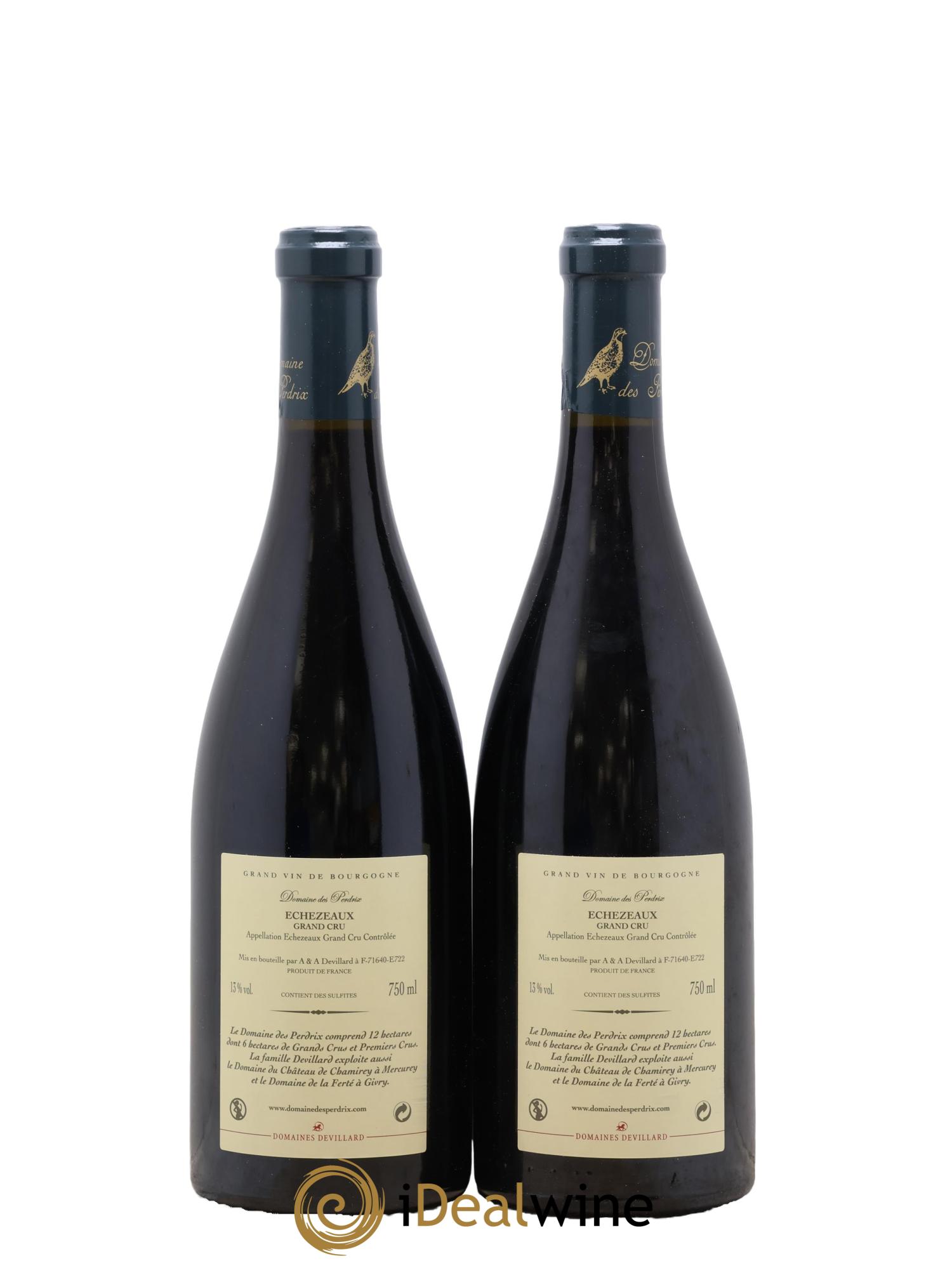 Echezeaux Grand Cru Perdrix (Domaine des) 2006 - Posten von 2 Flaschen - 1
