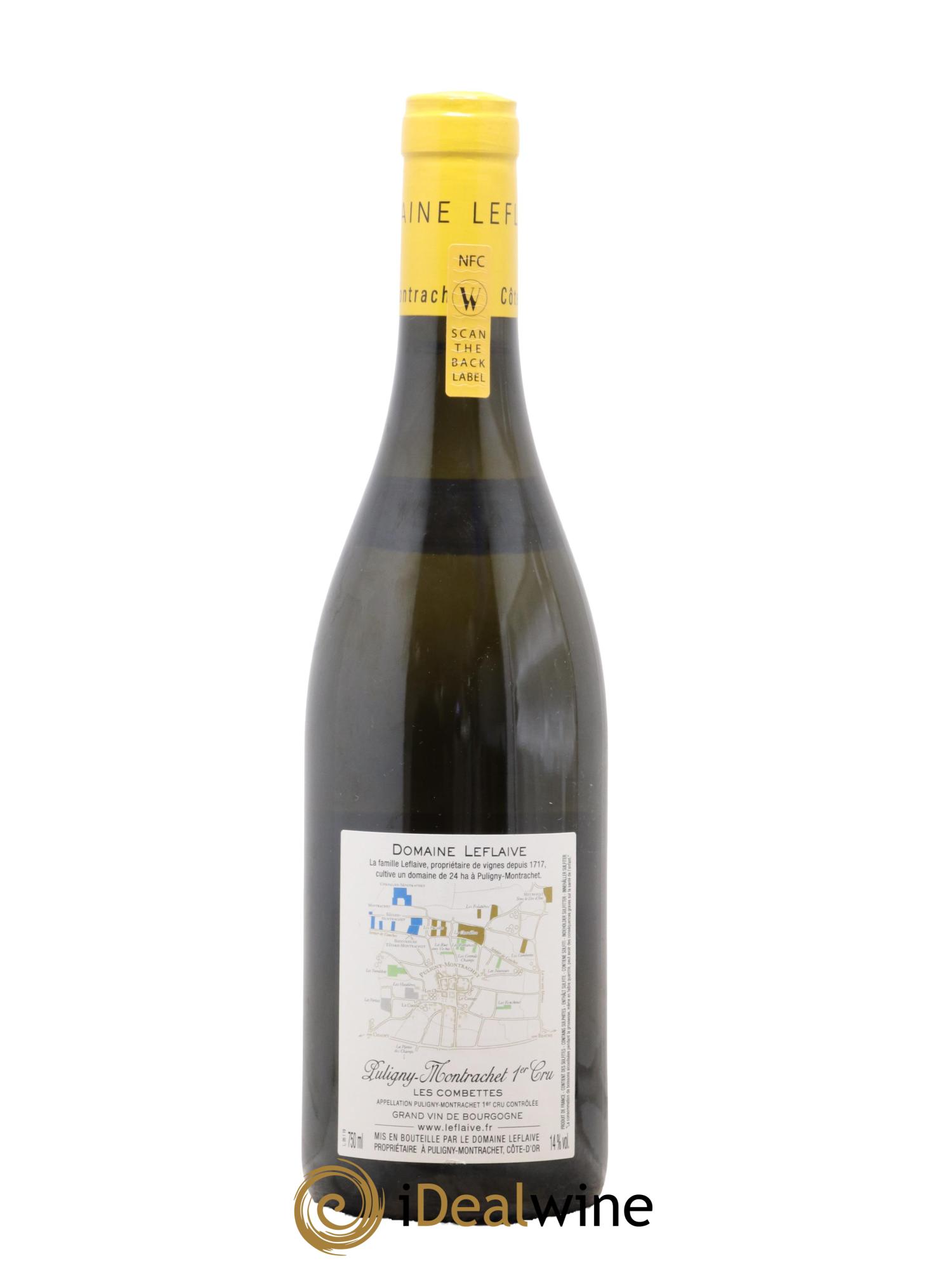 Puligny-Montrachet 1er Cru Les Combettes Leflaive (Domaine) 2019 - Lot de 1 bouteille - 1