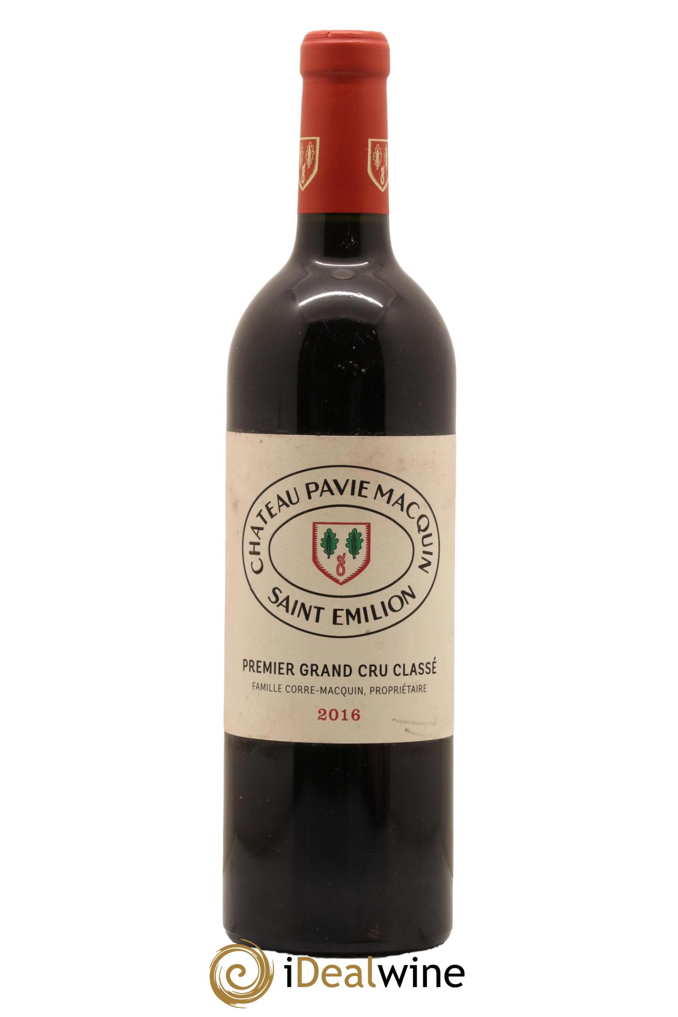 Château Pavie Macquin 1er Grand Cru Classé B 2016 - Lot of 1 bottle - 0