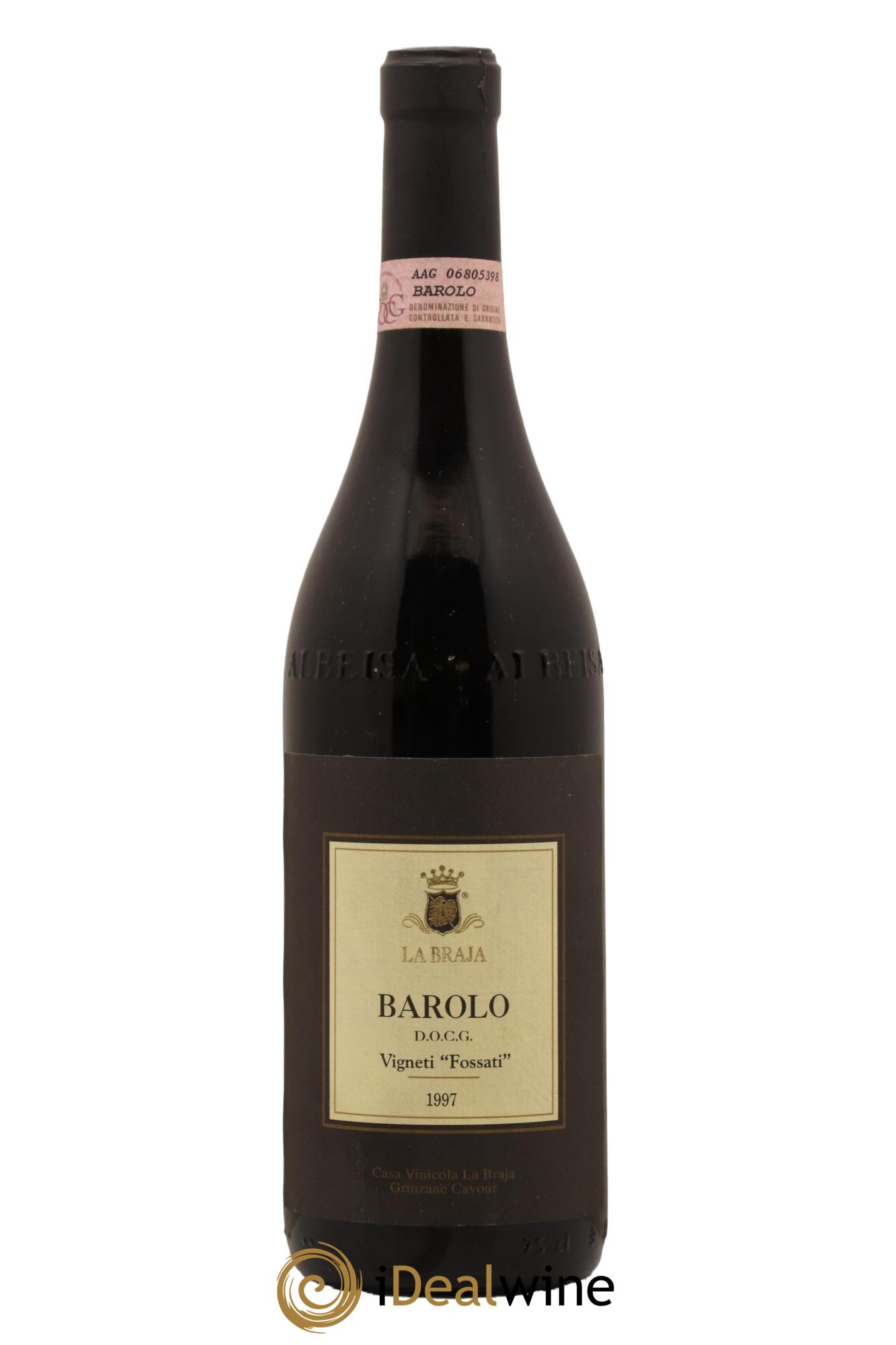 Barolo Fossati La Braja 1997 - Lot de 1 bouteille - 0