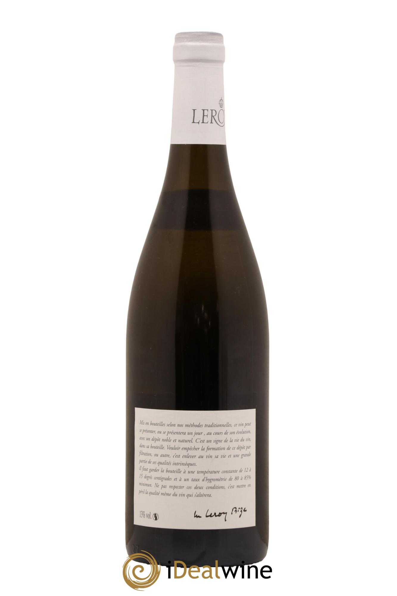 Meursault 1er Cru Les Genevrières Leroy SA 2018 - Lot de 1 bouteille - 1