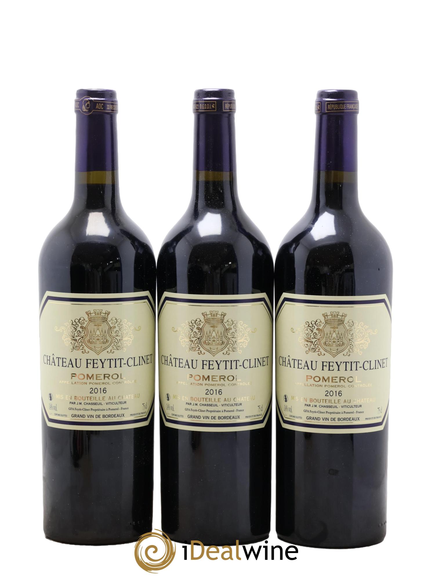 Château Feytit-Clinet 2016 - Lot of 6 bottles - 2