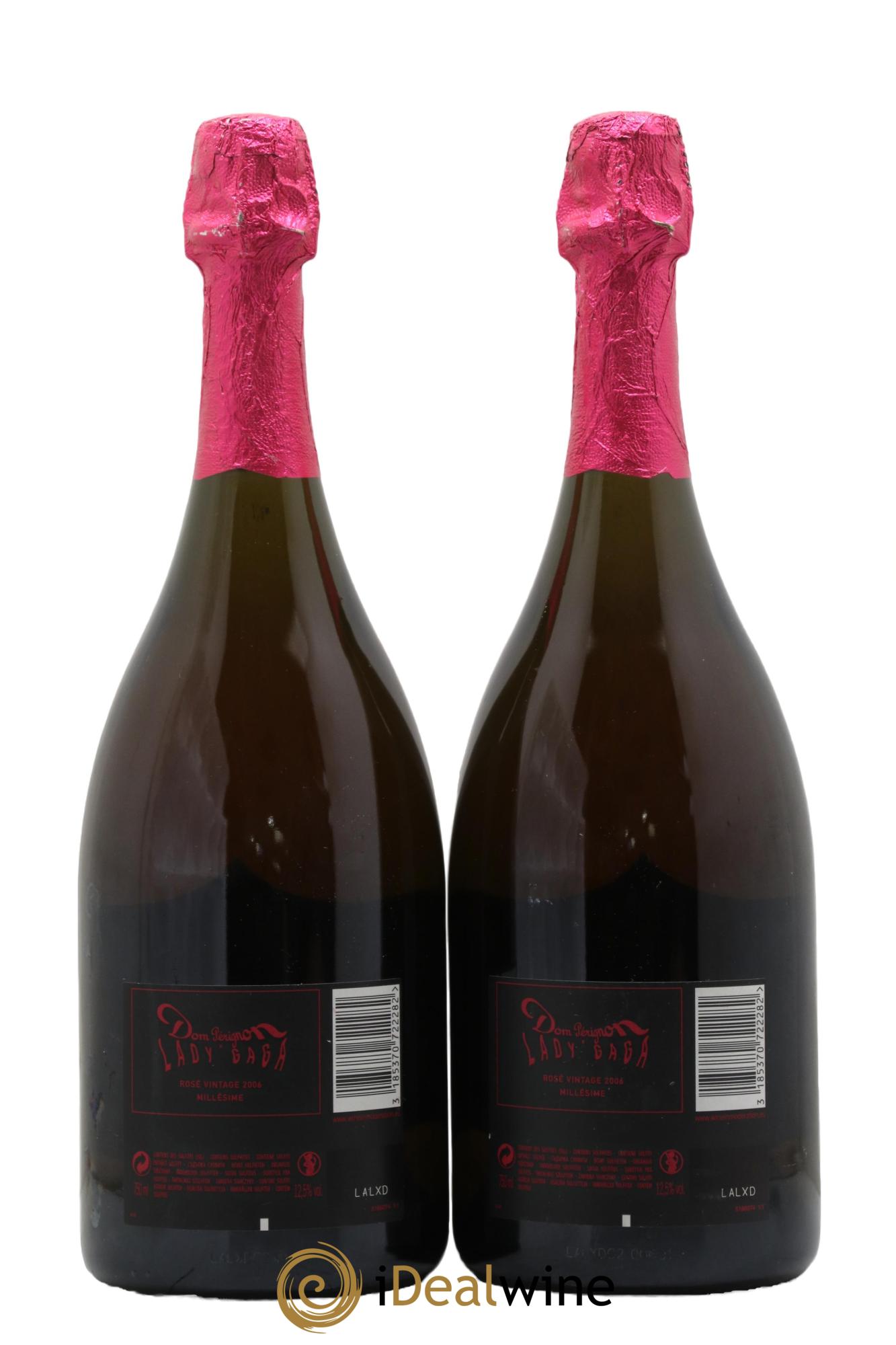 Vintage Edition Limitée Lady Gaga Dom Pérignon 2006 - Lotto di 2 bottiglie - 1