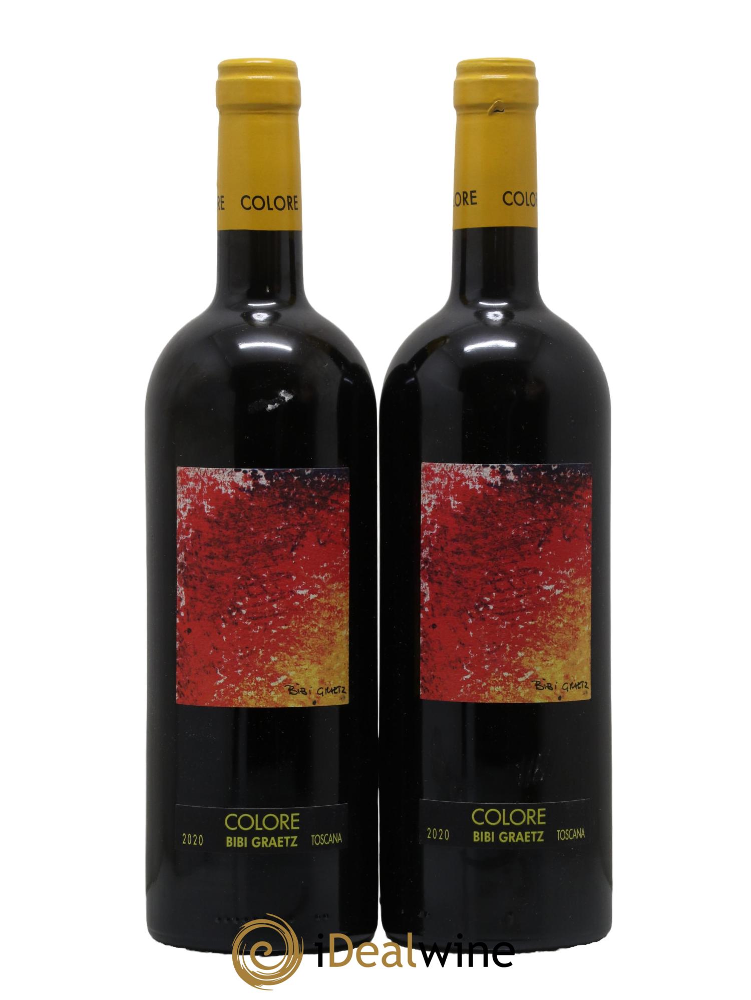 Toscana IGT Colore Bibi Graetz 2020 - Lot de 2 bouteilles - 0
