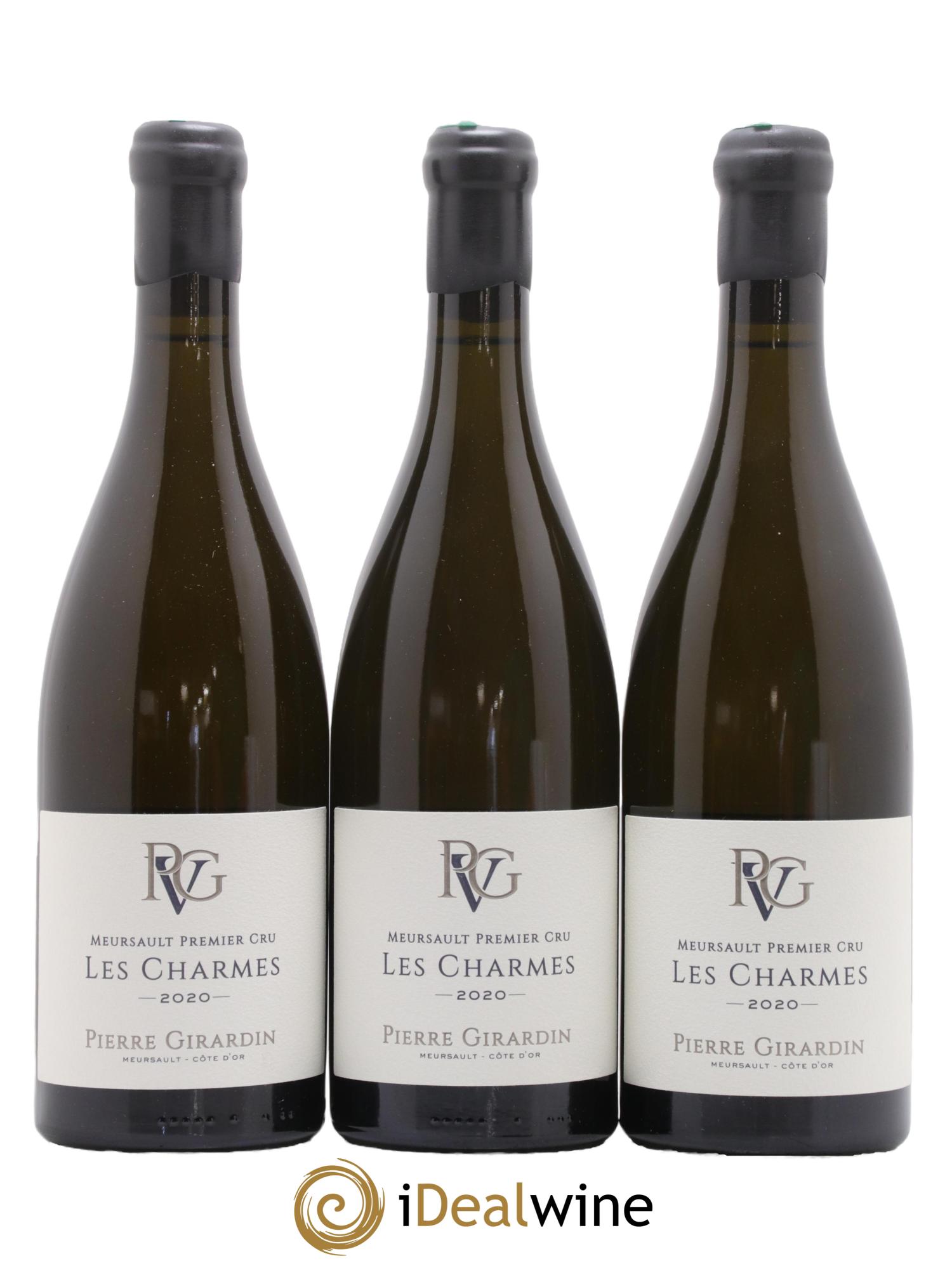 Meursault 1er Cru Les Charmes Domaine Pierre Girardin 2020 - Lot de 3 bouteilles - 0