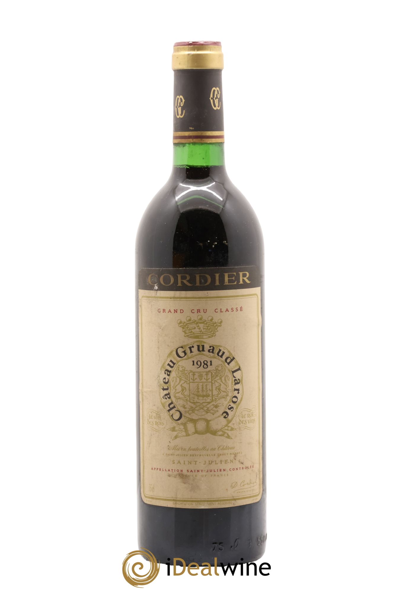 Château Gruaud Larose 2ème Grand Cru Classé 1981 - Lot de 1 bouteille - 0