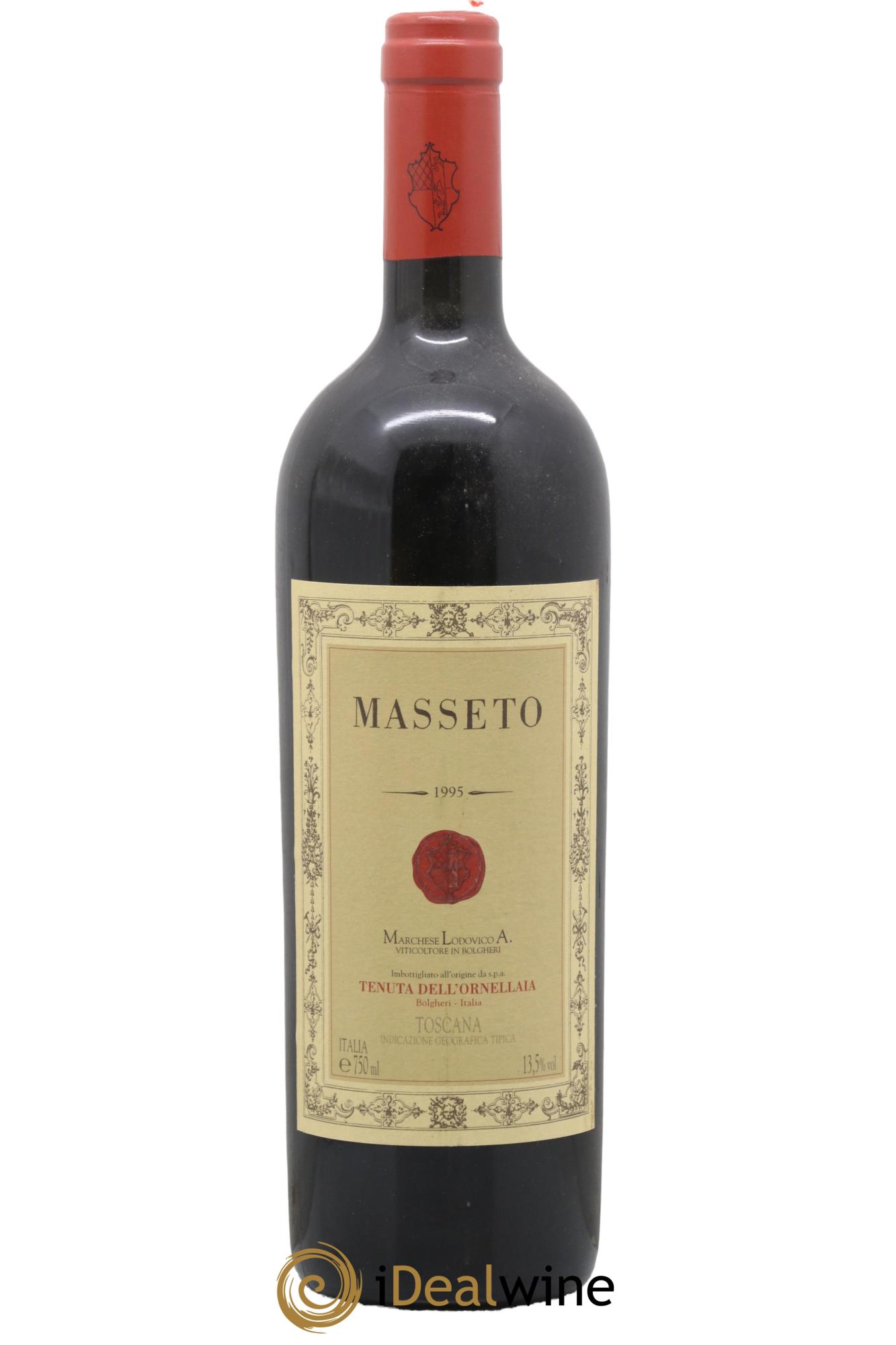 Toscana IGT Tenuta Dell'Ornellaia Masseto Frescobaldi 1995 - Lot of 1 bottle - 0