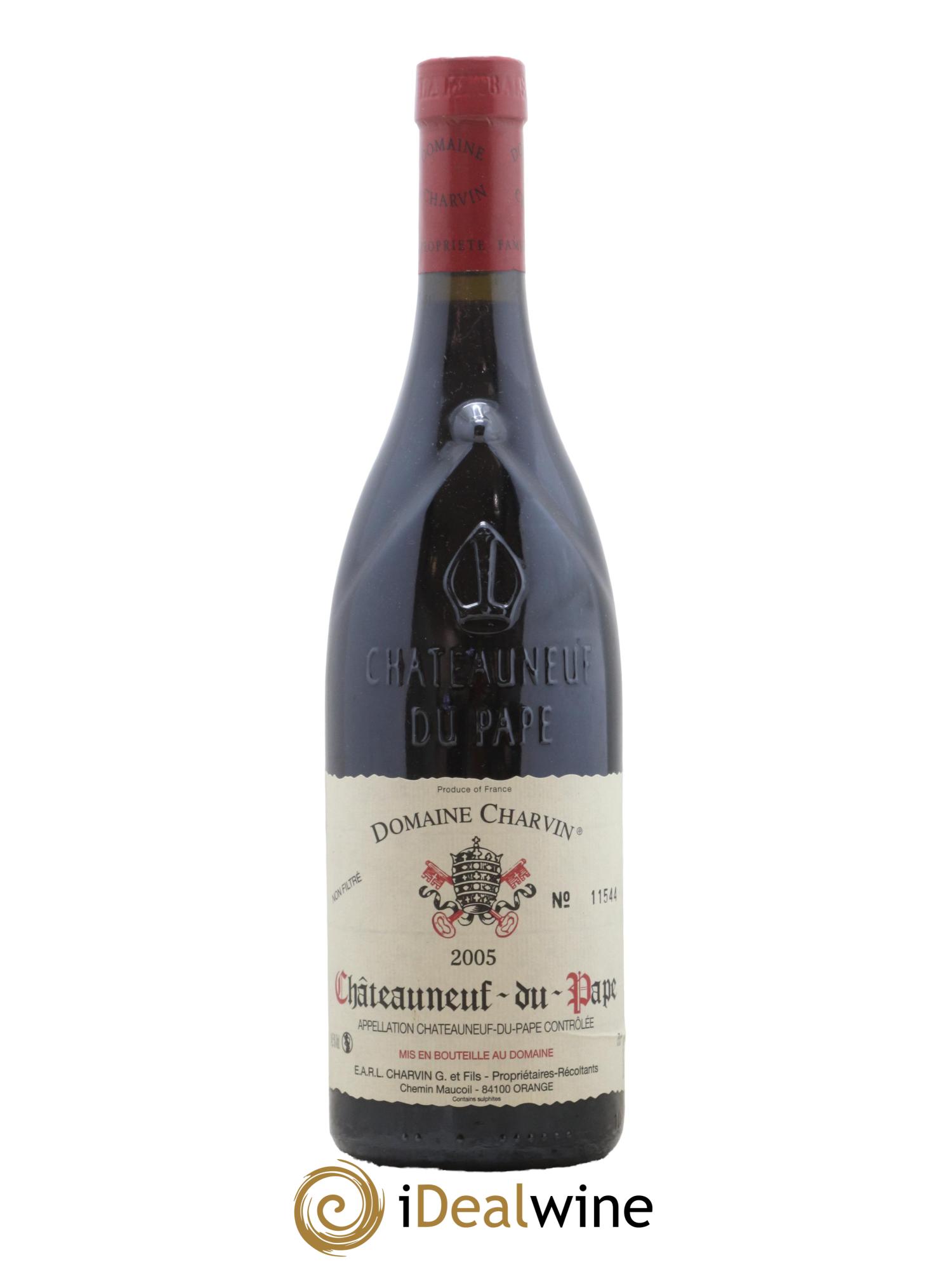 Châteauneuf-du-Pape Charvin (Domaine) 2005 - Lot de 1 bouteille - 0
