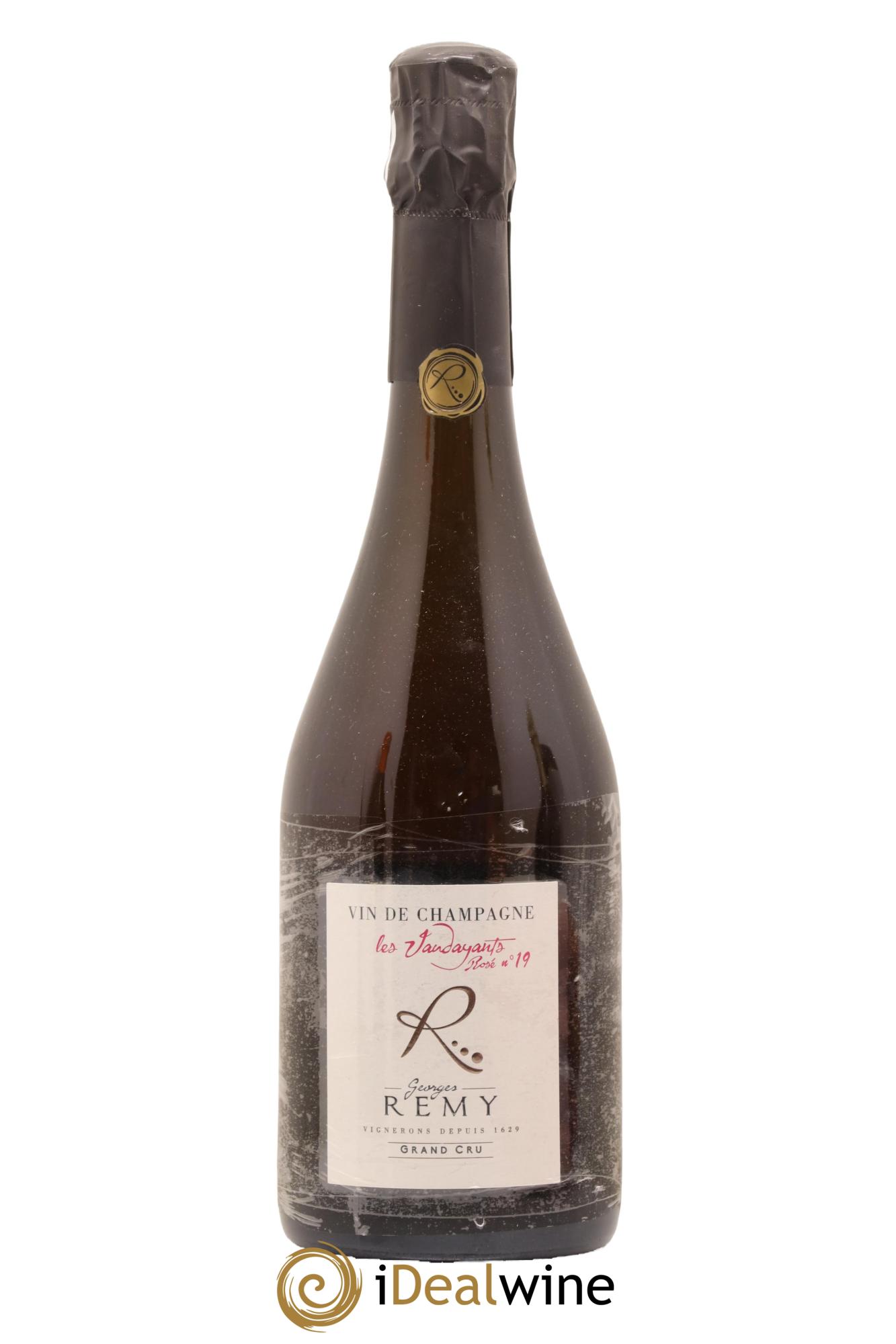 Champagne - Grand Cru Brut Nature Blanc de Noirs Vaudayants Numero 19 Georges Remy - Lot de 1 bouteille - 0