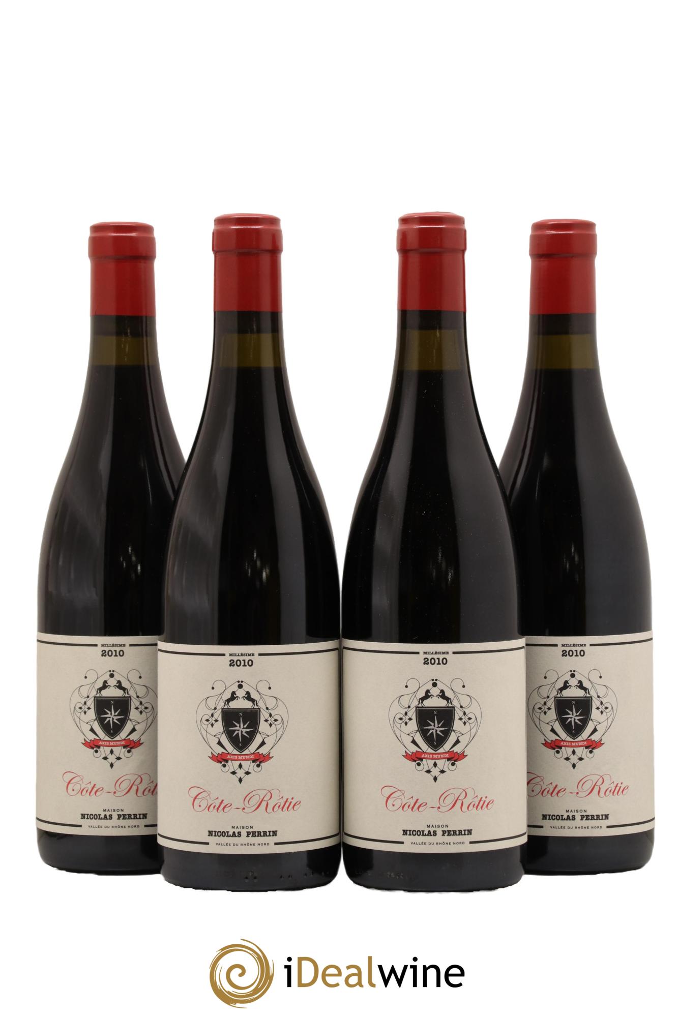 Côte-Rôtie Maison Nicolas Perrin 2010 - Lot de 4 bouteilles - 0