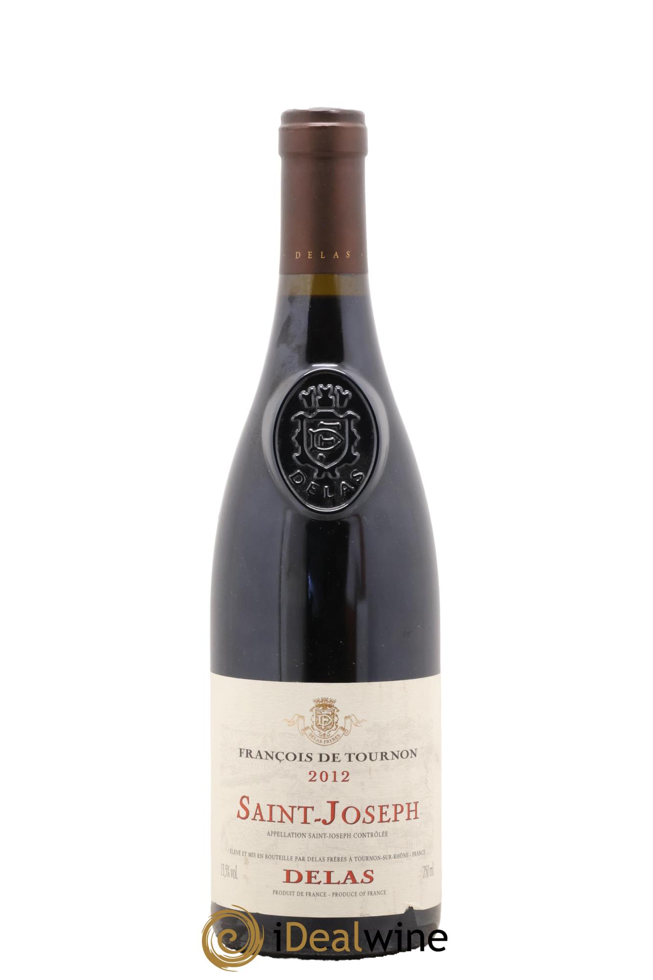 Saint-Joseph François de Tournon Delas Frères 2012 - Posten von 1 Flasche - 0