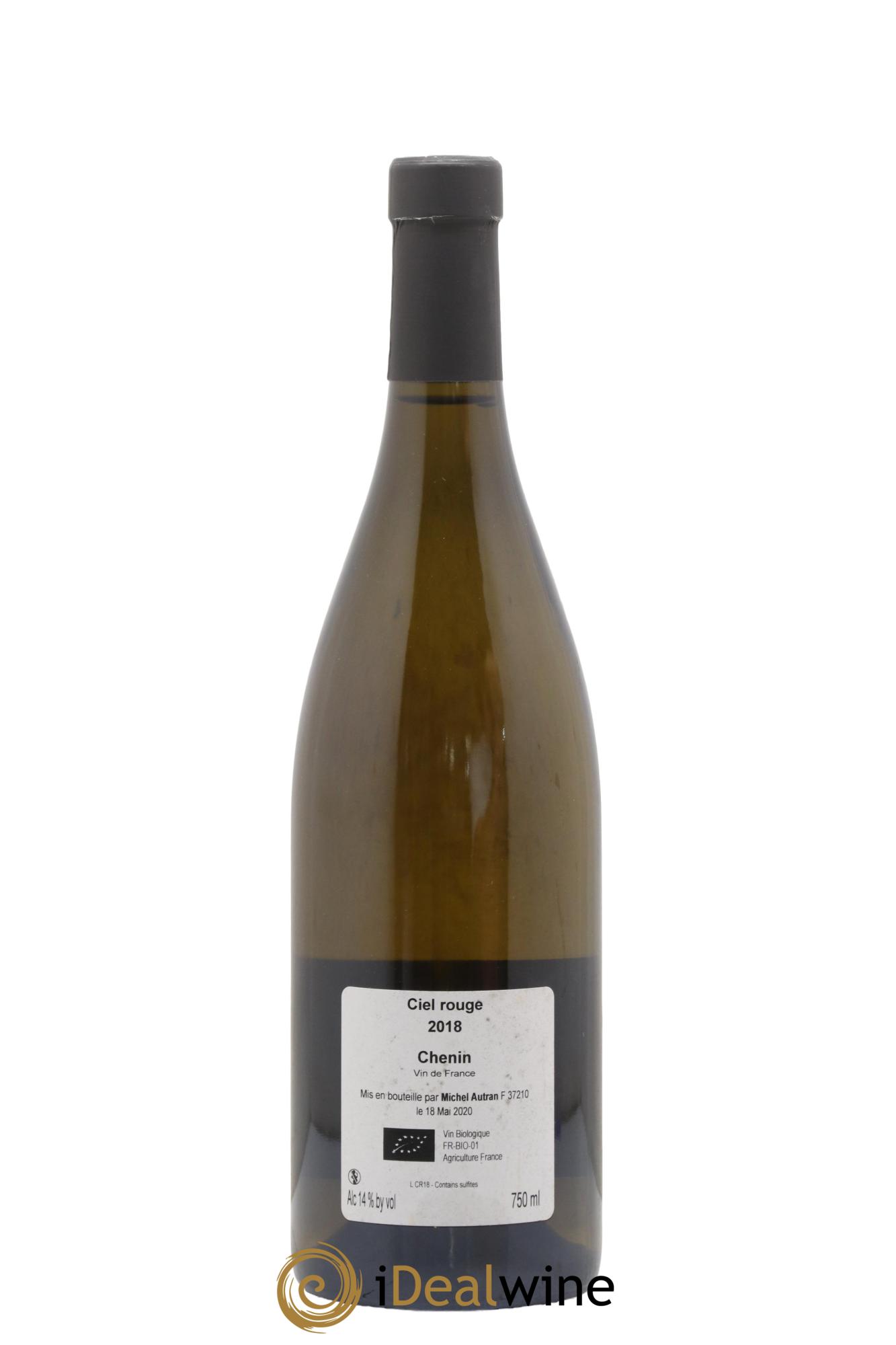 Vin de France Ciel Rouge Michel Autran 2018 - Posten von 1 Flasche - 1