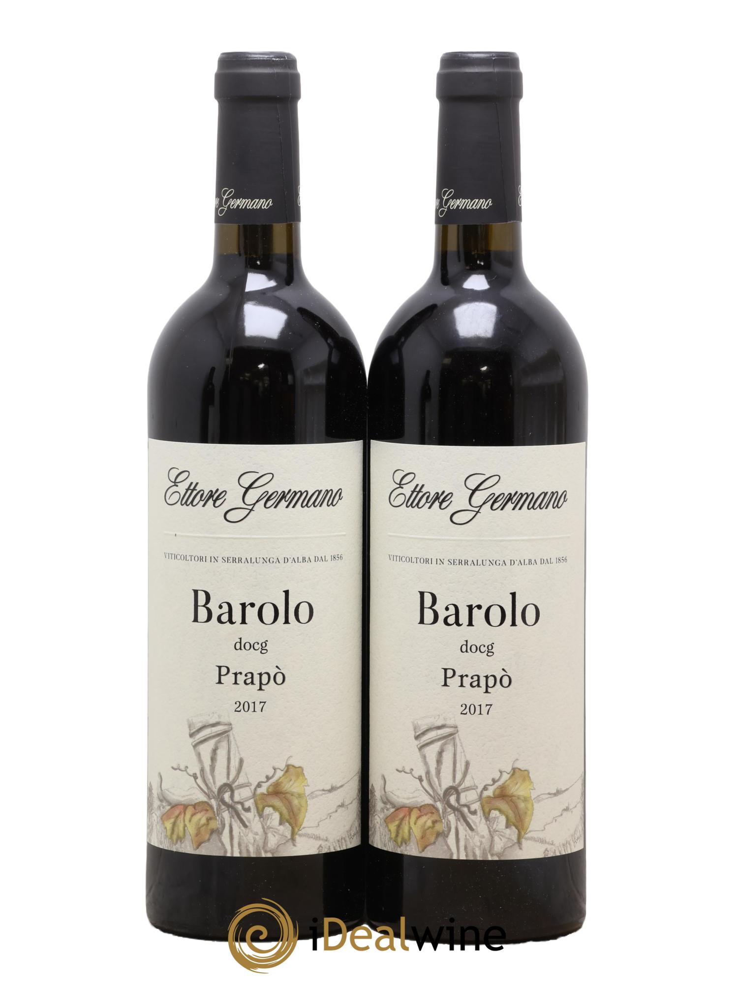 Barolo DOCG Prapo Ettore Germano 2017 - Lotto di 2 bottiglie - 0