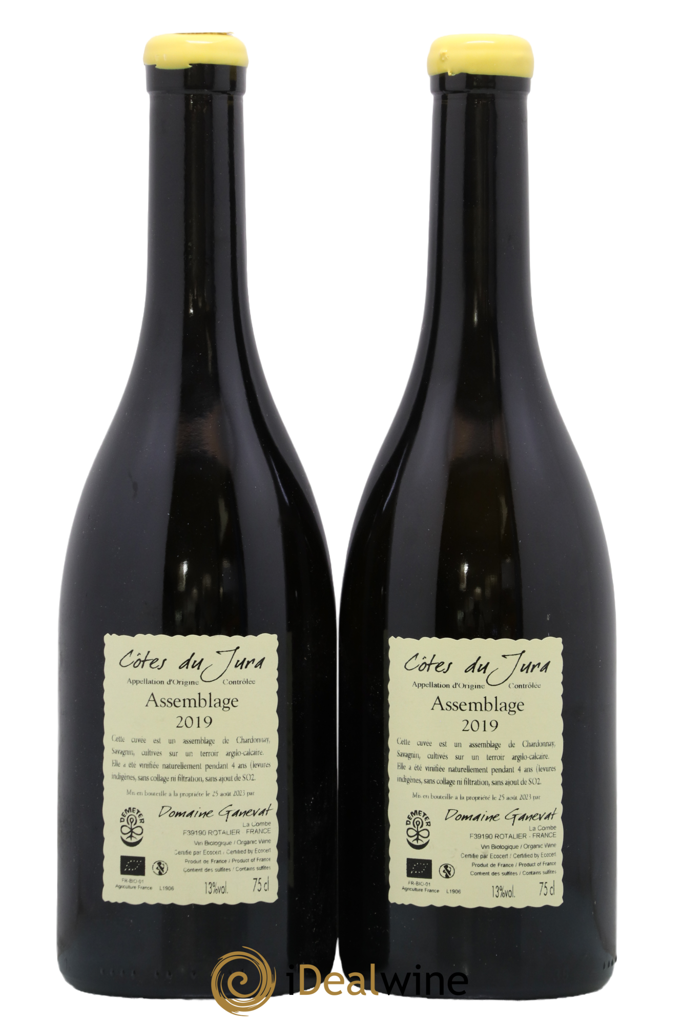Côtes du Jura Cuvée Orégane Jean-François Ganevat (Domaine) 2019 - Lot of 2 bottles - 1