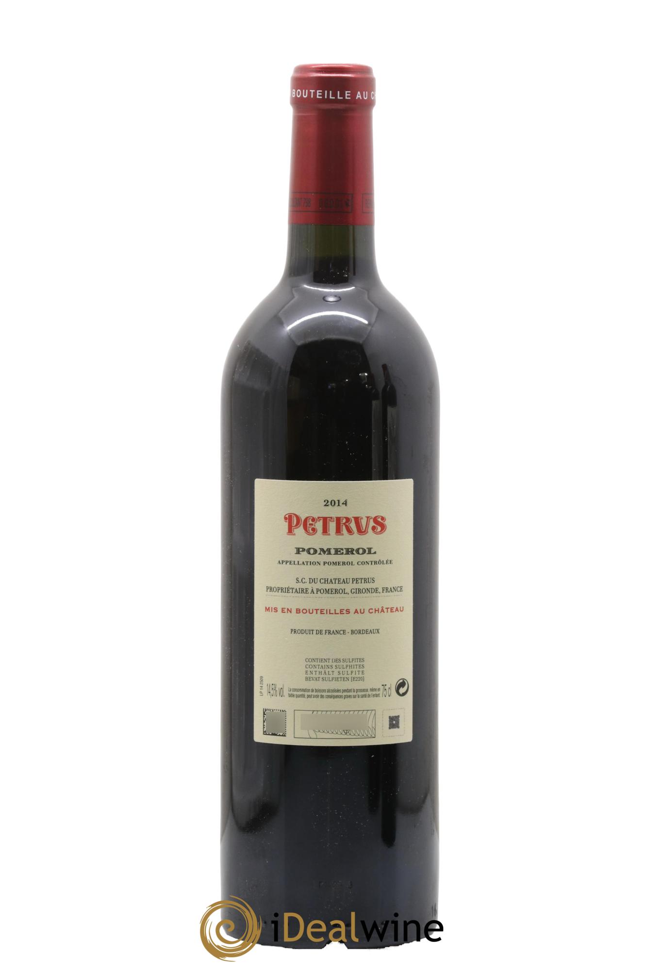 Petrus 2014 - Lot de 1 bouteille - 1