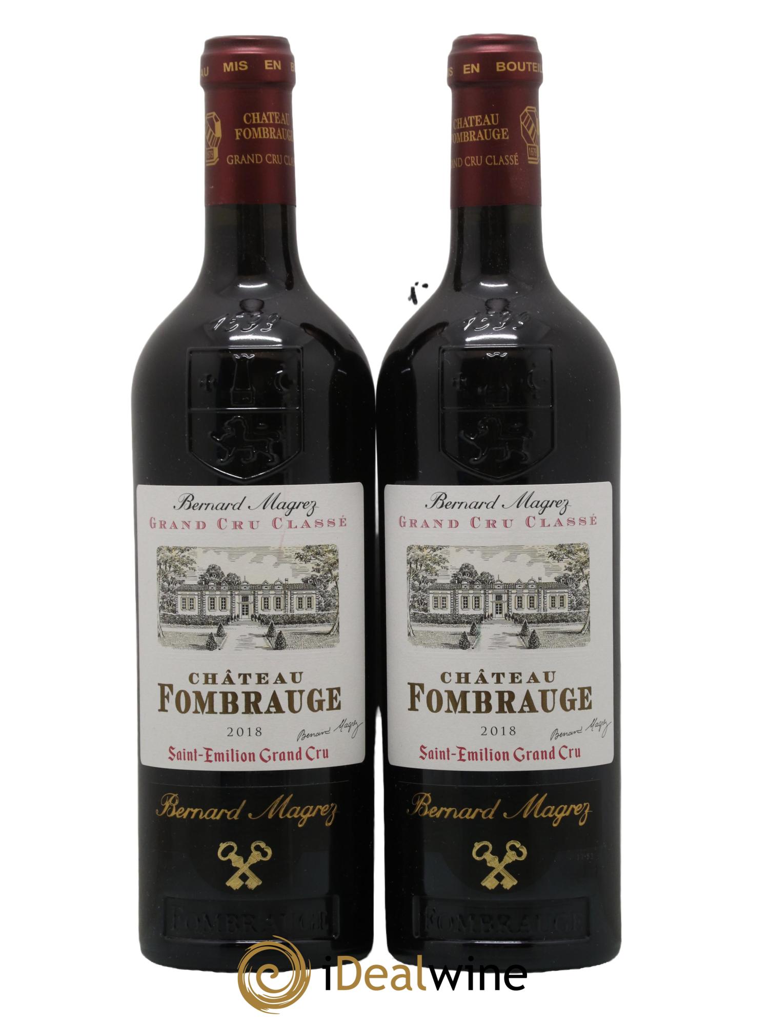 Château Fombrauge Grand Cru Classé 2018 - Lot de 2 bouteilles - 0