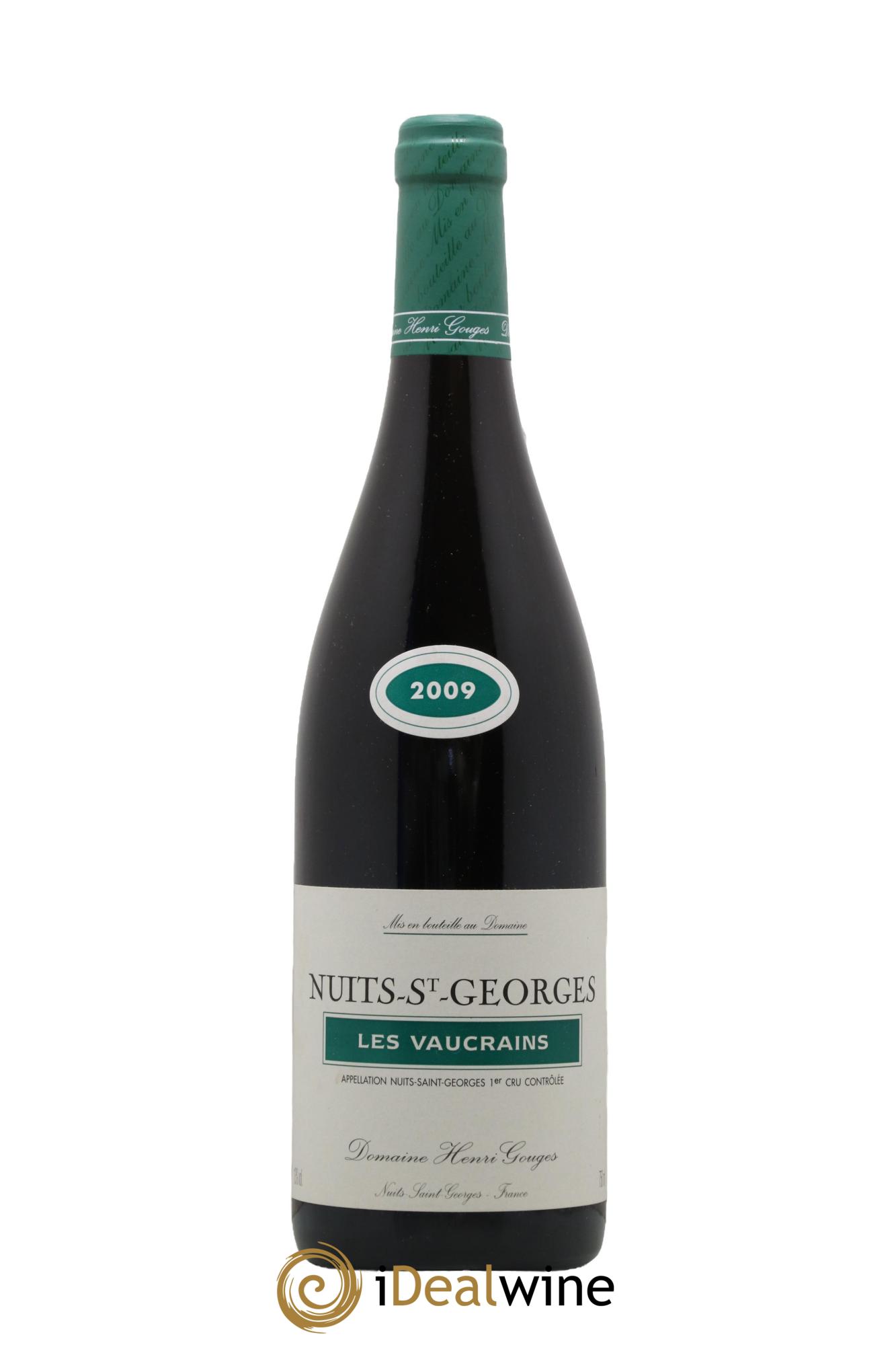 Nuits-Saint-Georges 1er Cru Les Vaucrains Henri Gouges 2009 - Posten von 1 Flasche - 0