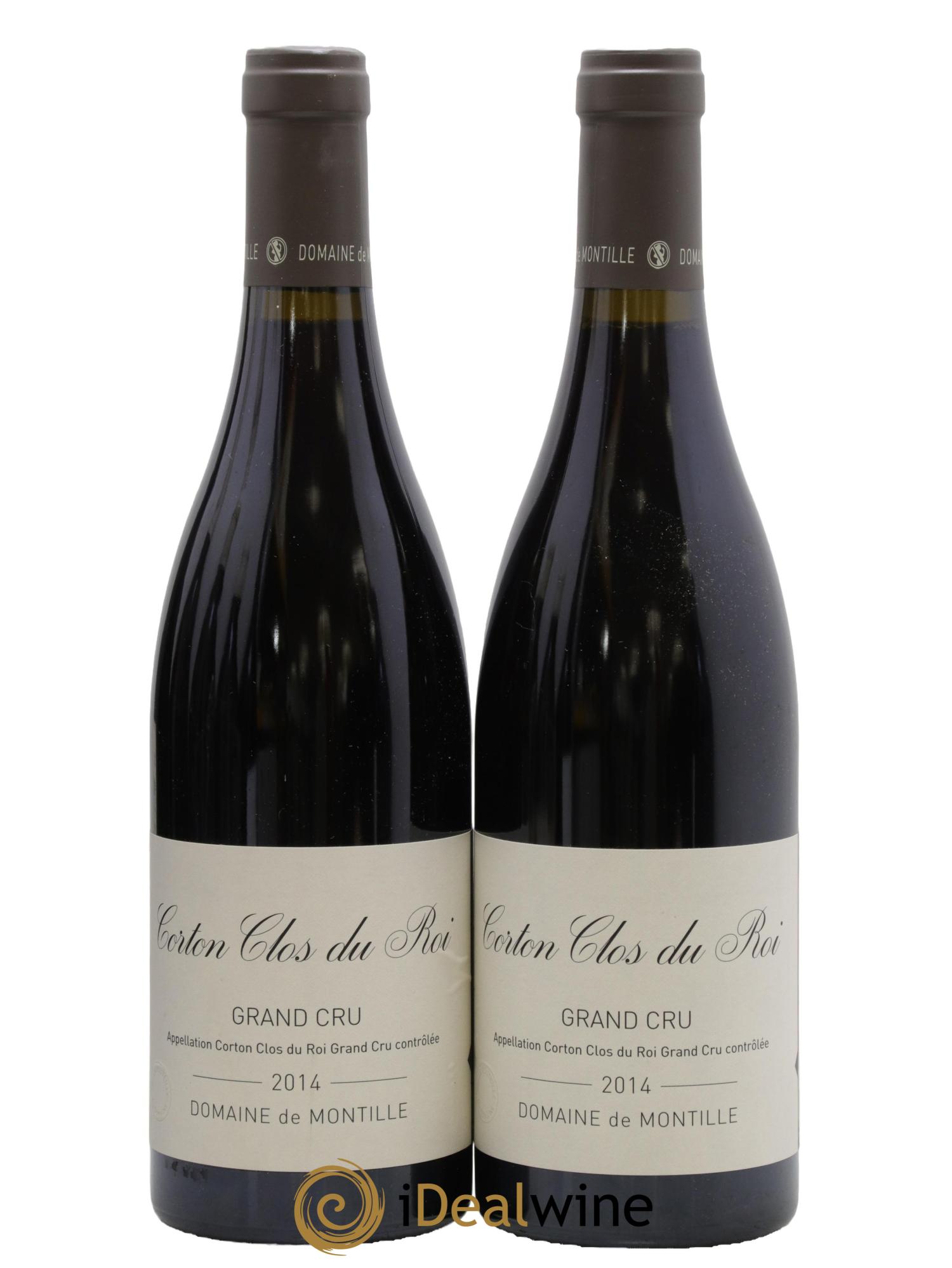 Corton Grand Cru Clos du Roi De Montille (Domaine) 2014 - Lot de 2 bouteilles - 0