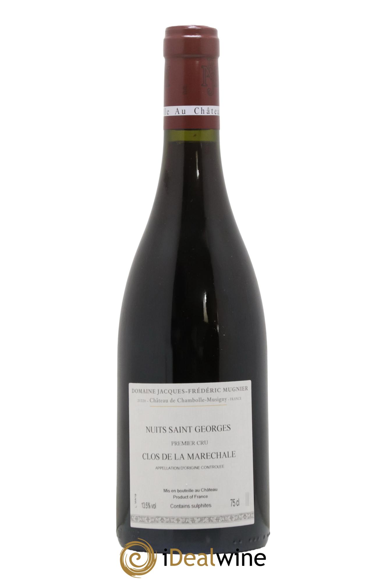 Nuits-Saint-Georges 1er Cru Clos de La Maréchale Jacques-Frédéric Mugnier 2019 - Lot de 1 bouteille - 1